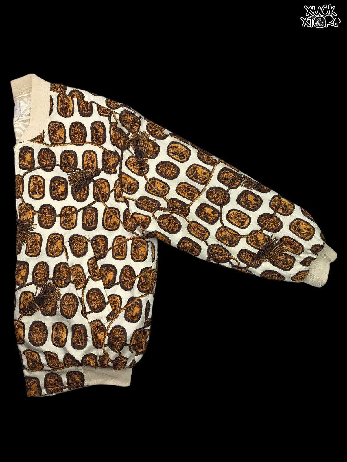 Vintage 🔥BEST OFFER🔥VTG Bomber Jacket inspired by VERSACE Size US M / EU 48-50 / 2 - 9 Thumbnail