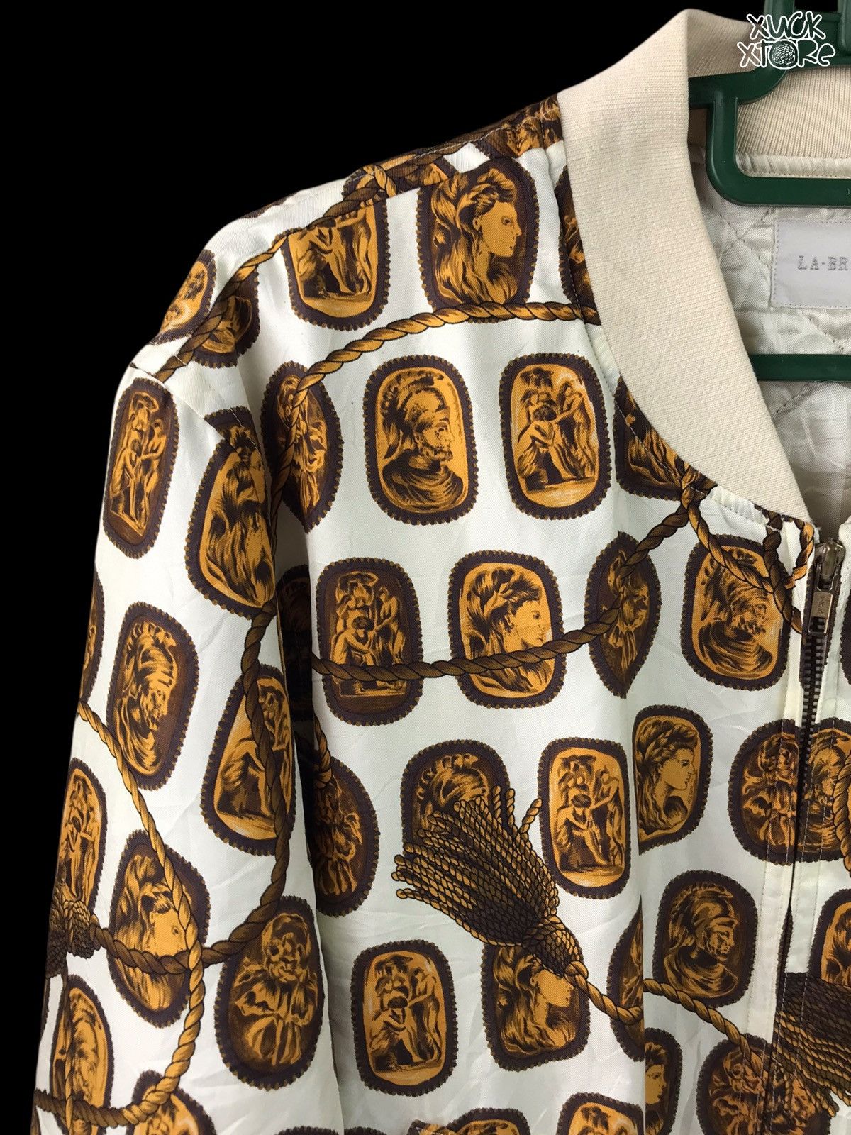 Vintage 🔥BEST OFFER🔥VTG Bomber Jacket inspired by VERSACE Size US M / EU 48-50 / 2 - 12 Thumbnail