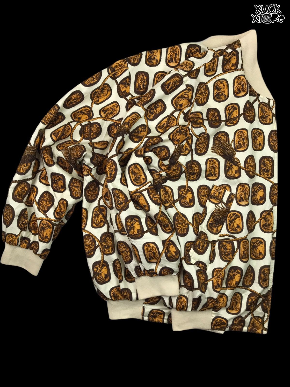 Vintage 🔥BEST OFFER🔥VTG Bomber Jacket inspired by VERSACE Size US M / EU 48-50 / 2 - 6 Thumbnail