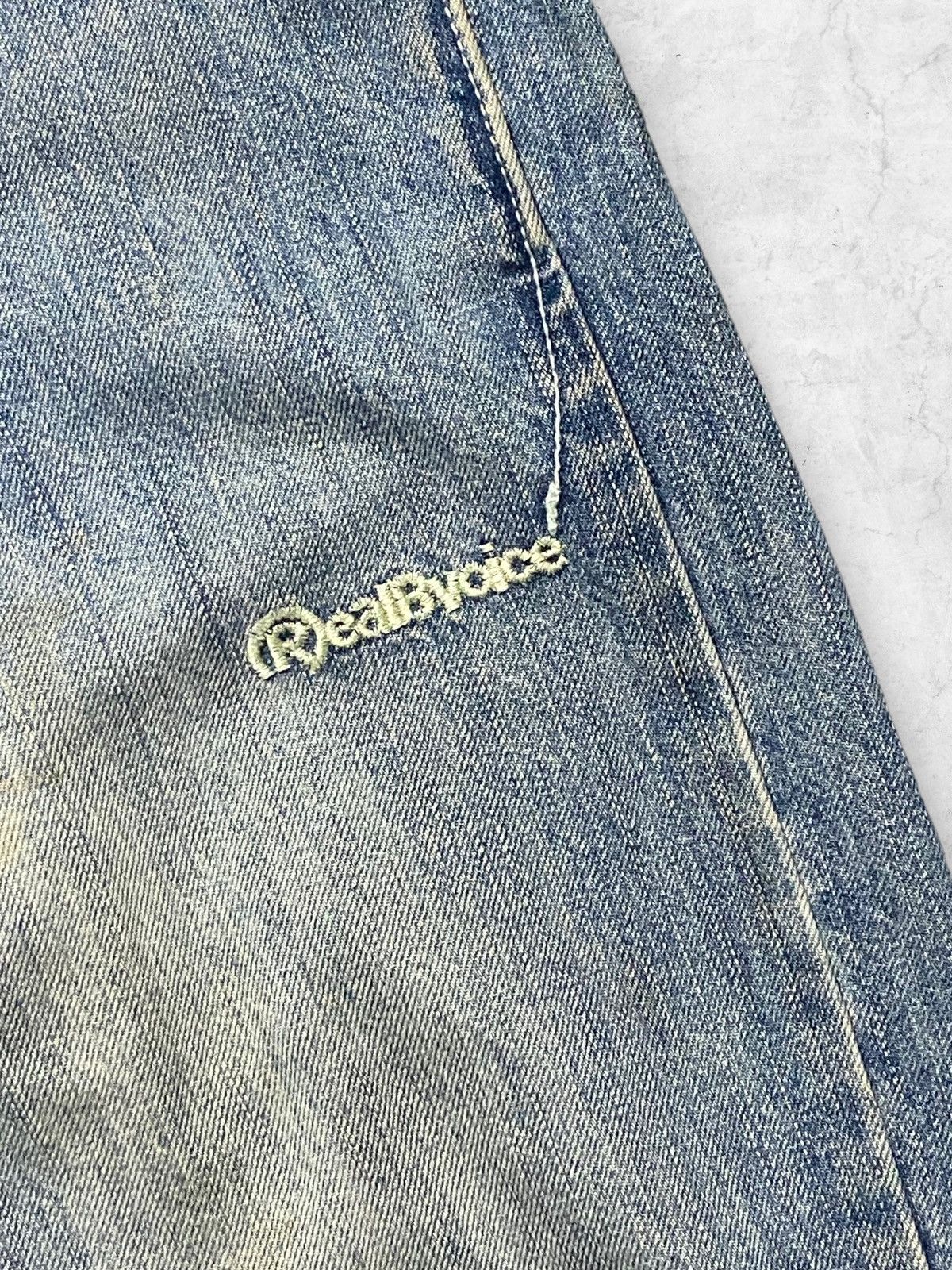 Japanese Brand × Vintage Y2K RealBVoice Reconstruction Carpenter Jeans Leather Belt Size US 30 / EU 46 - 13 Thumbnail