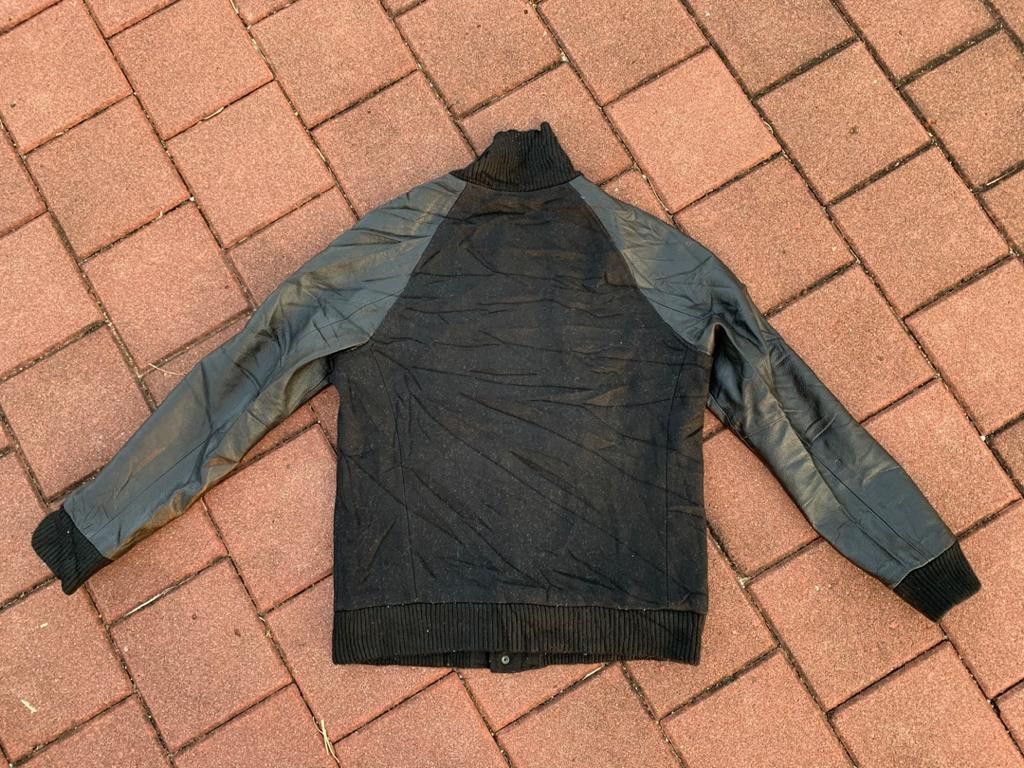 Japanese Brand Varsity Leather Jacket By Azul Size US L / EU 52-54 / 3 - 4 Thumbnail