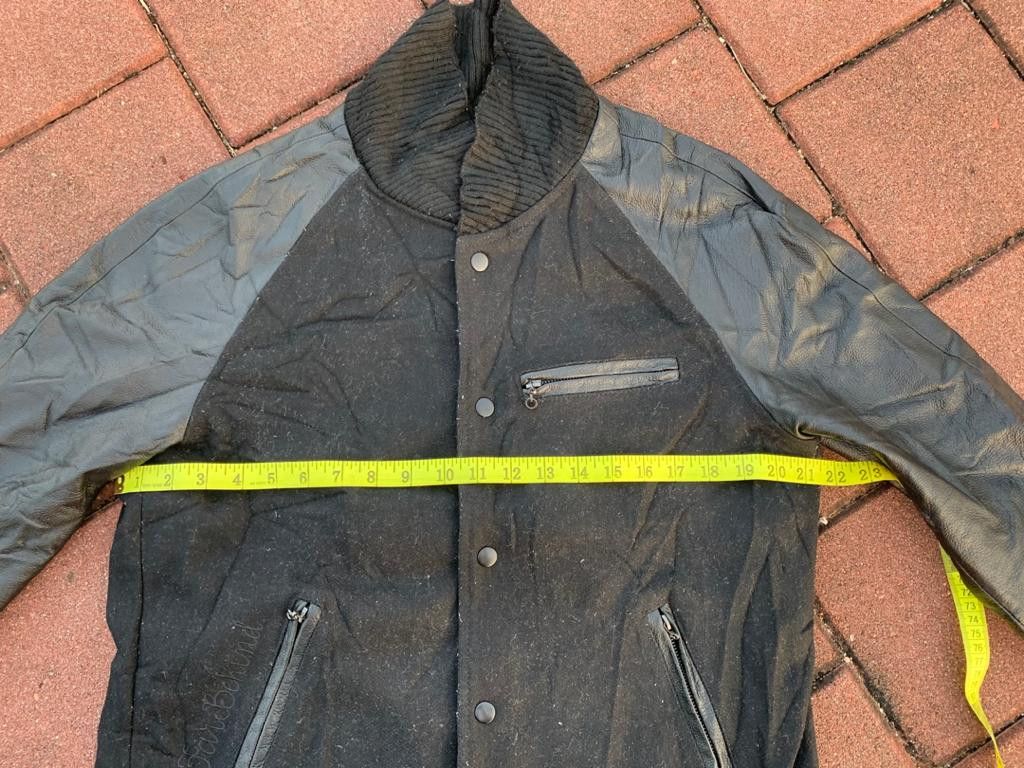 Japanese Brand Varsity Leather Jacket By Azul Size US L / EU 52-54 / 3 - 13 Thumbnail