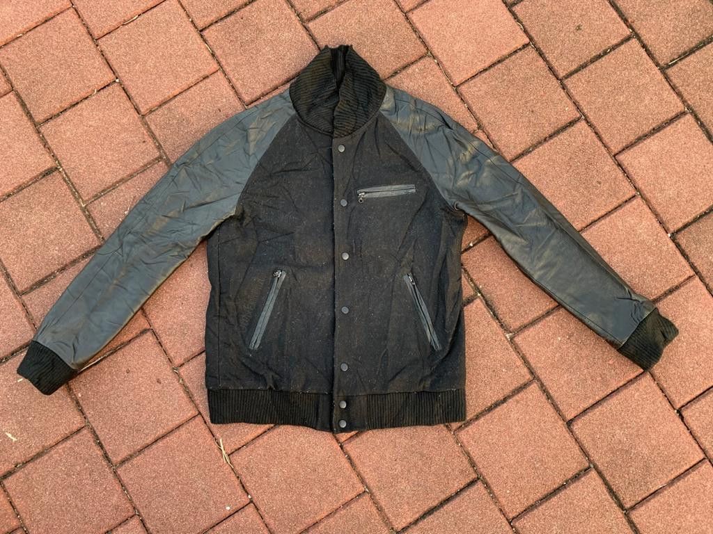 Japanese Brand Varsity Leather Jacket By Azul Size US L / EU 52-54 / 3 - 3 Thumbnail