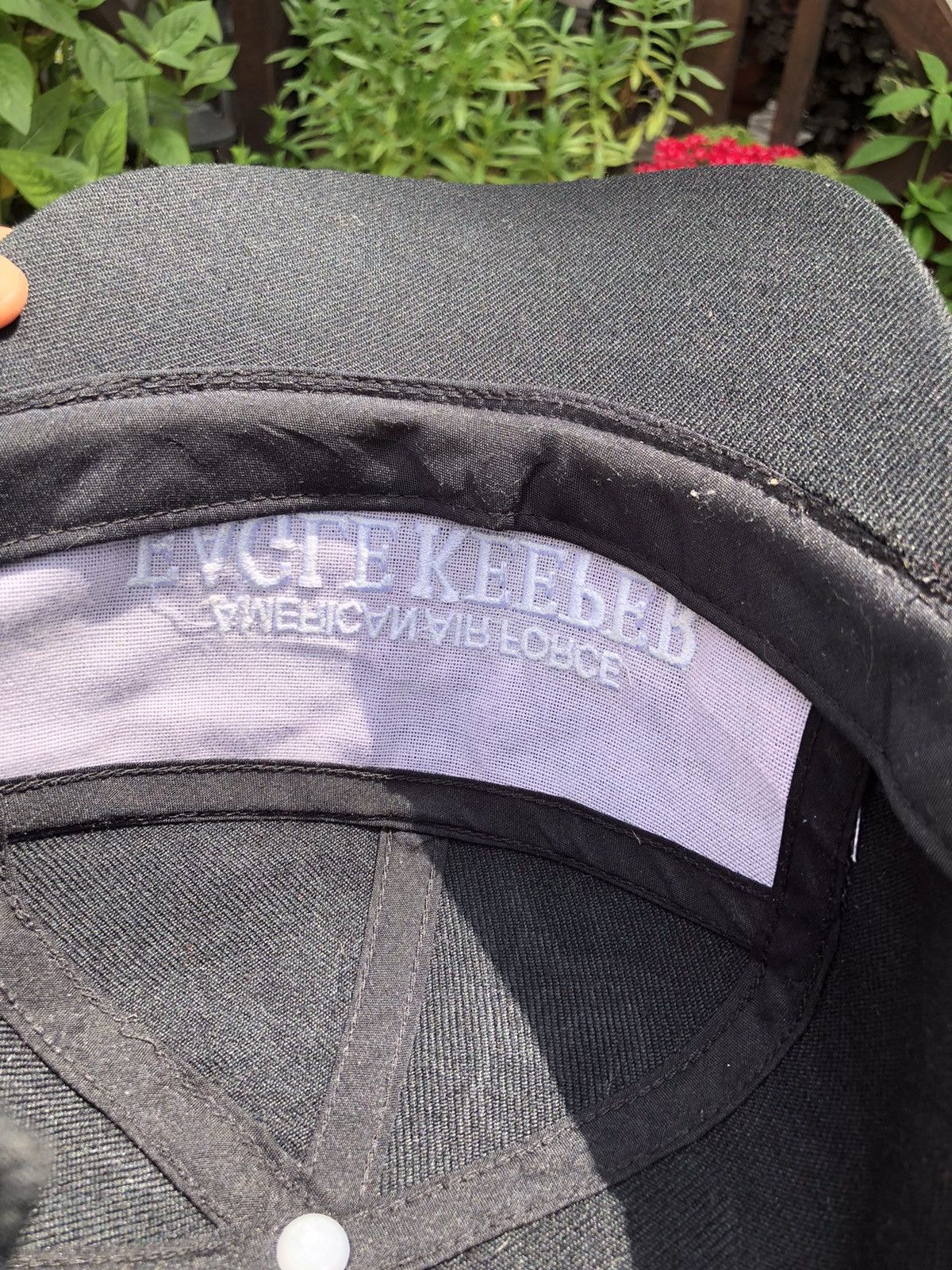 Japanese Brand VTG 90’s USAF F-15 AMERICAN AIR FORCE EAGLE KEEPER CAP HAT Size ONE SIZE - 11 Thumbnail