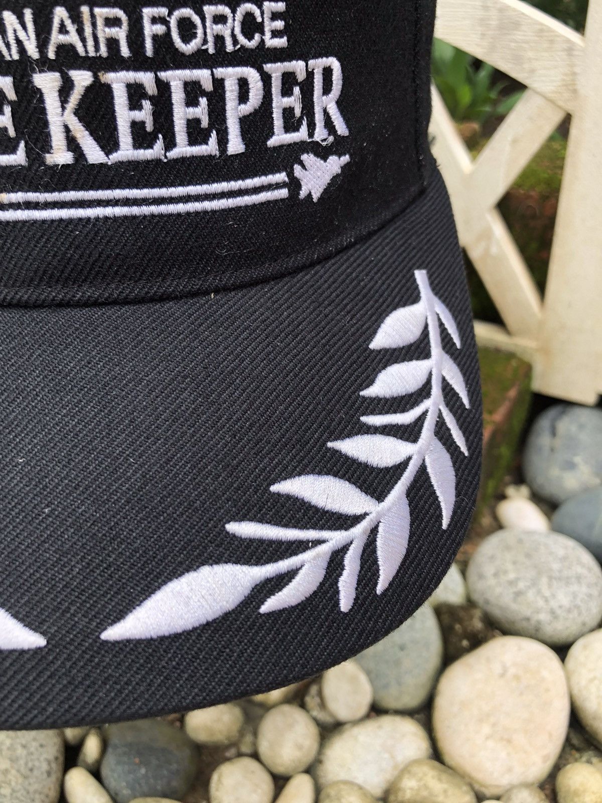 Japanese Brand VTG 90’s USAF F-15 AMERICAN AIR FORCE EAGLE KEEPER CAP HAT Size ONE SIZE - 4 Thumbnail