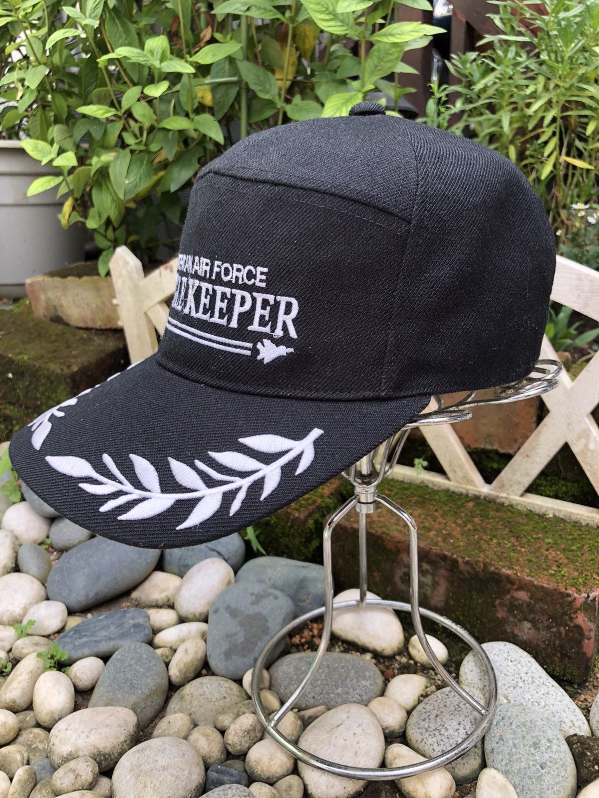 Japanese Brand VTG 90’s USAF F-15 AMERICAN AIR FORCE EAGLE KEEPER CAP HAT Size ONE SIZE - 6 Thumbnail
