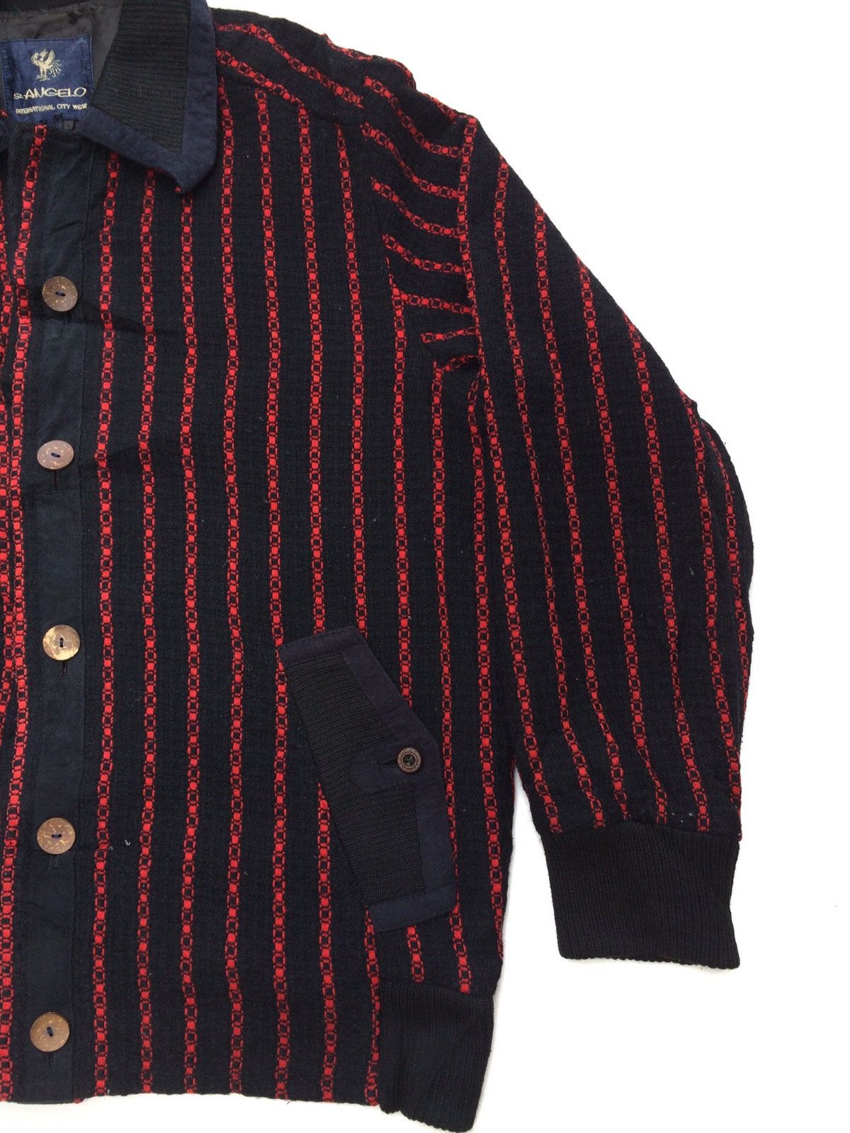 Japanese Brand Japanese Brand St.angelo Overprint Streetwear Design Jacket Size US M / EU 48-50 / 2 - 2 Thumbnail