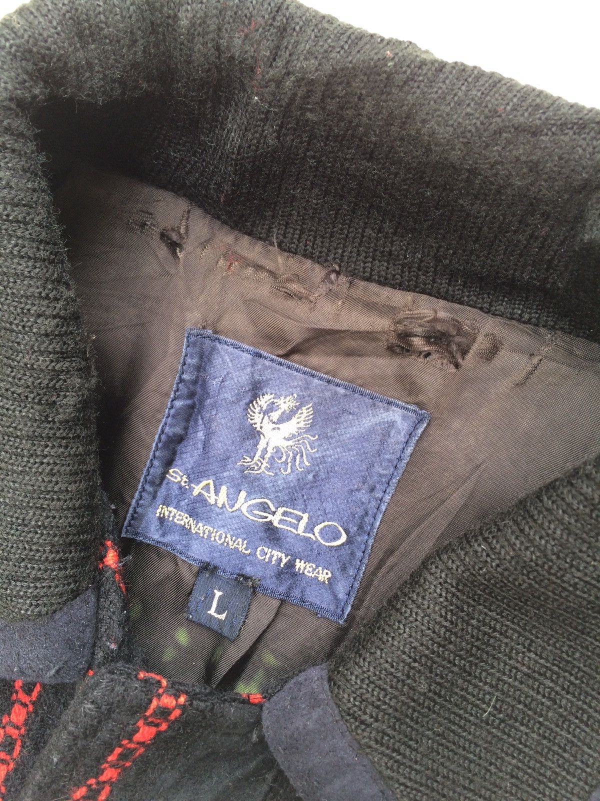 Japanese Brand Japanese Brand St.angelo Overprint Streetwear Design Jacket Size US M / EU 48-50 / 2 - 7 Thumbnail