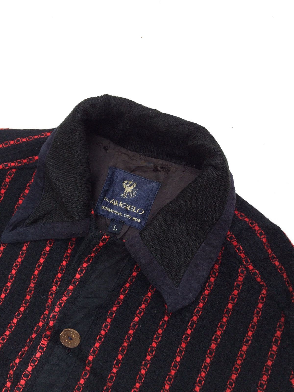 Japanese Brand Japanese Brand St.angelo Overprint Streetwear Design Jacket Size US M / EU 48-50 / 2 - 5 Thumbnail