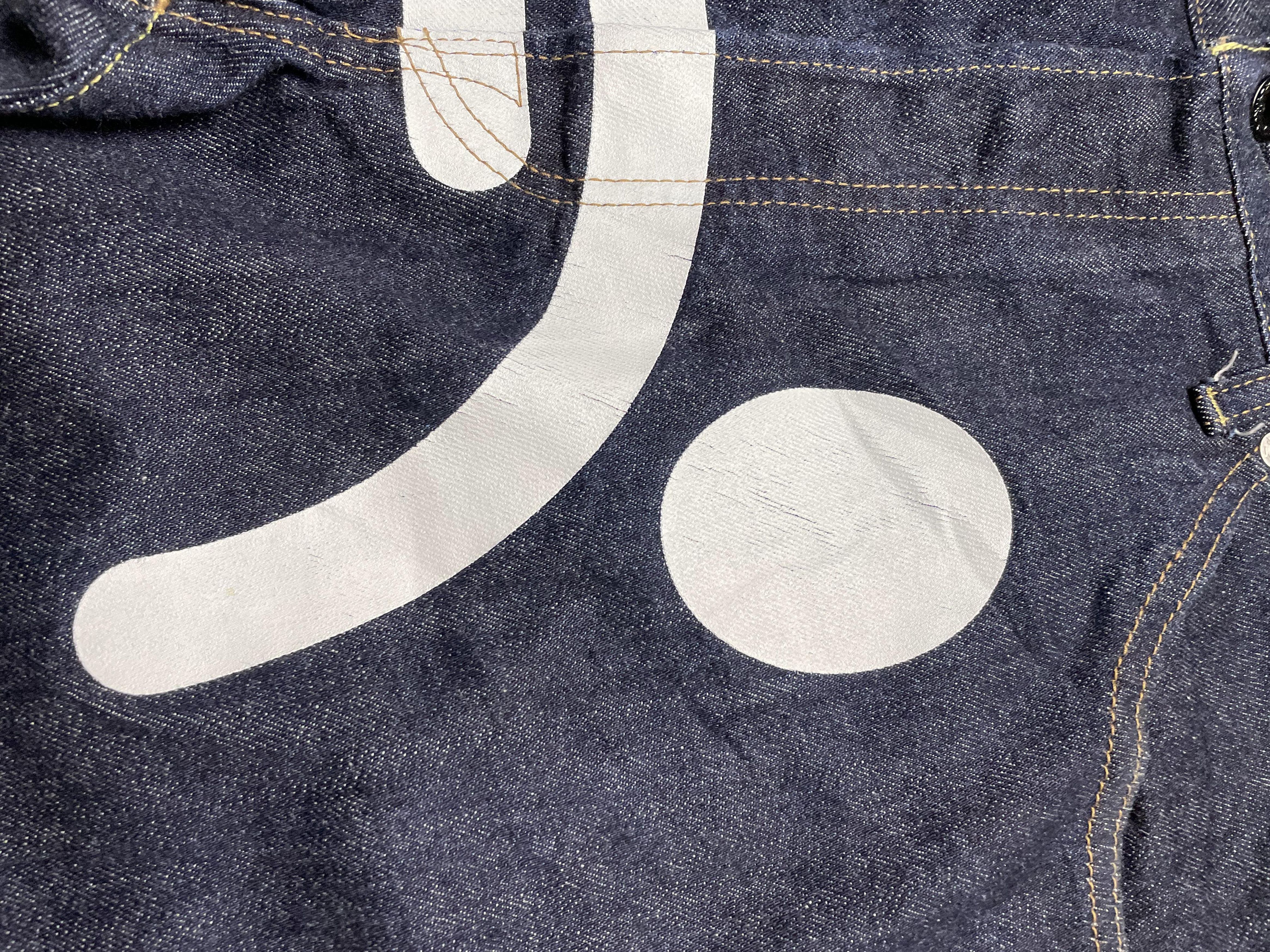 Bape Bape Baby Milo Sad Face Jorts Size US 34 / EU 50 - 7 Thumbnail
