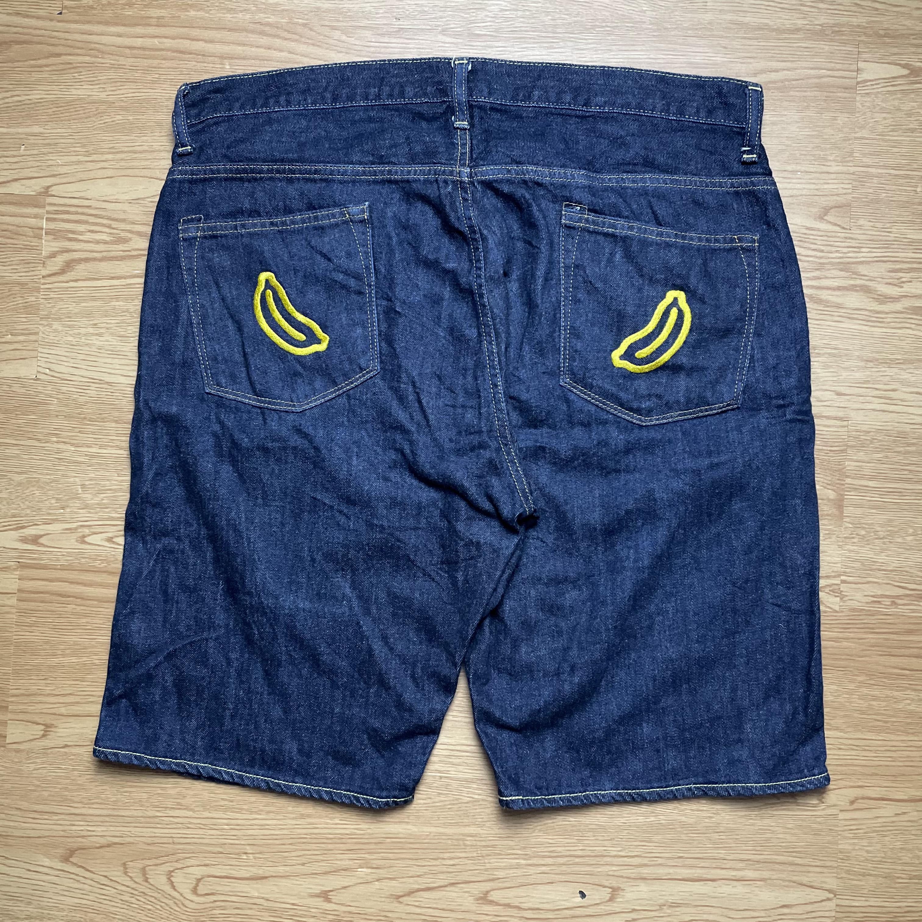 Bape Bape Baby Milo Sad Face Jorts Size US 34 / EU 50 - 2 Thumbnail