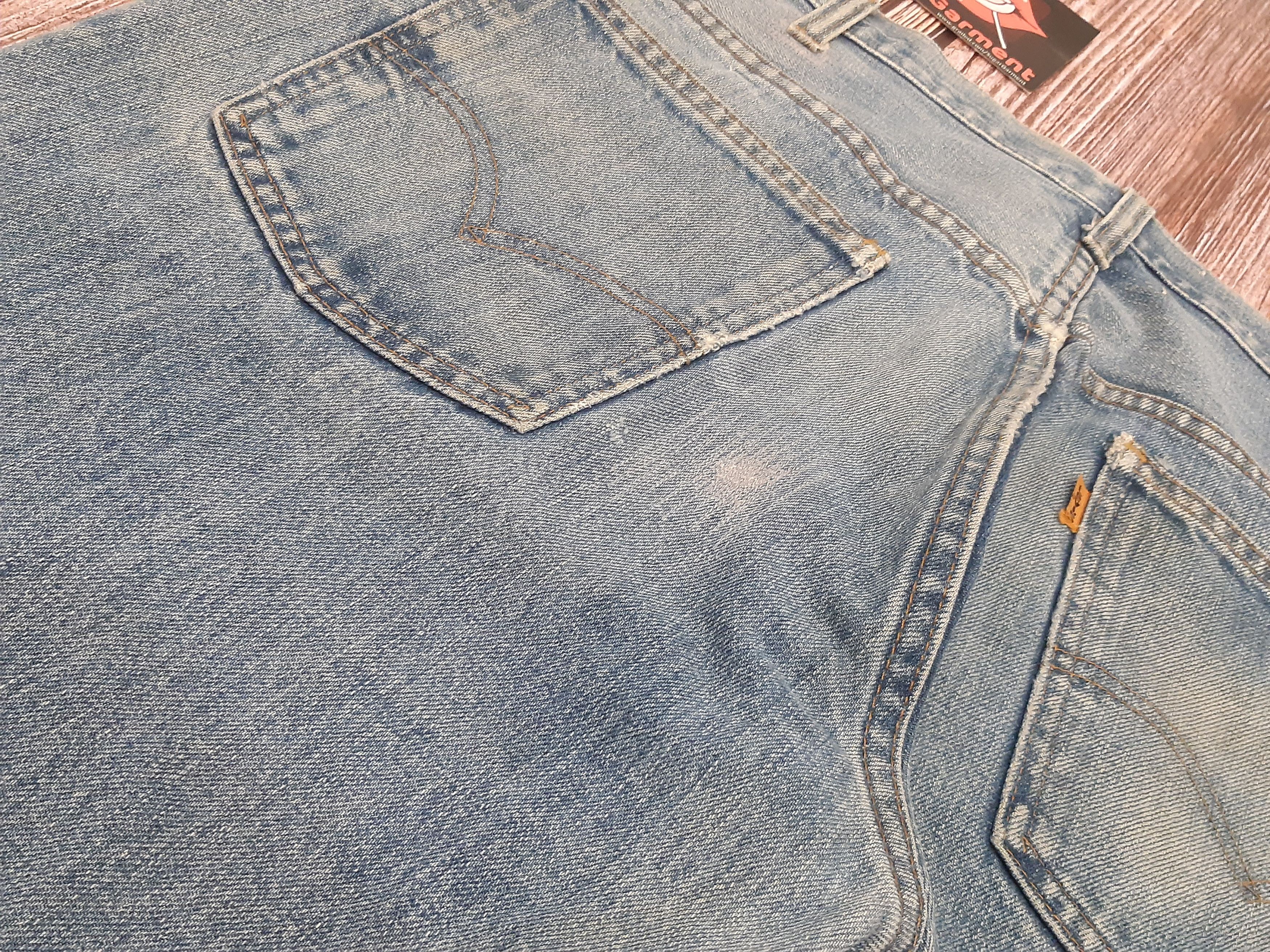 Levi's Levis 646 Flare Bell Bottom Orange Tab Vintage TALON #8 Size US 34 / EU 50 - 18 Thumbnail