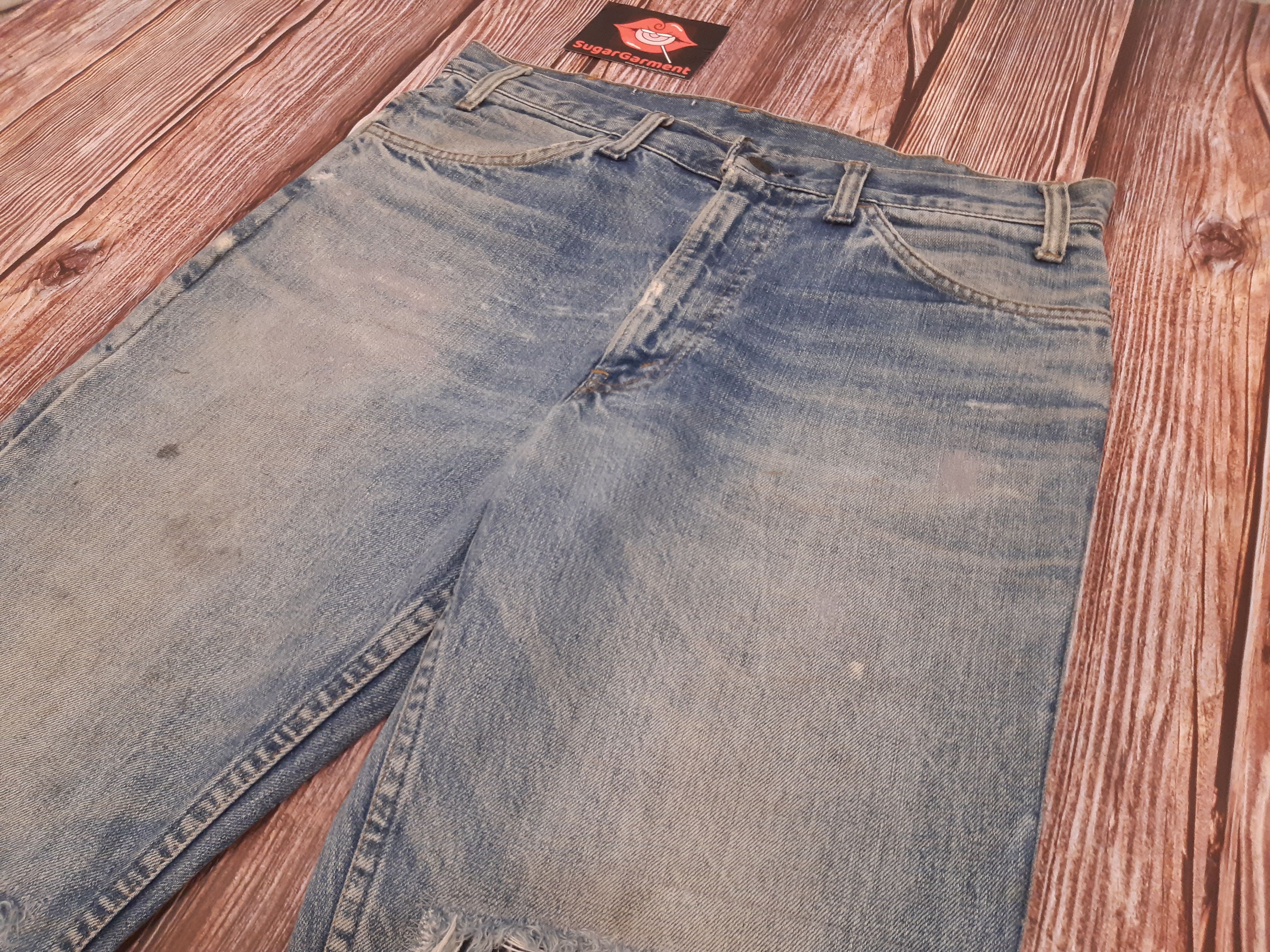 Levi's Levis 646 Flare Bell Bottom Orange Tab Vintage TALON #8 Size US 34 / EU 50 - 7 Thumbnail