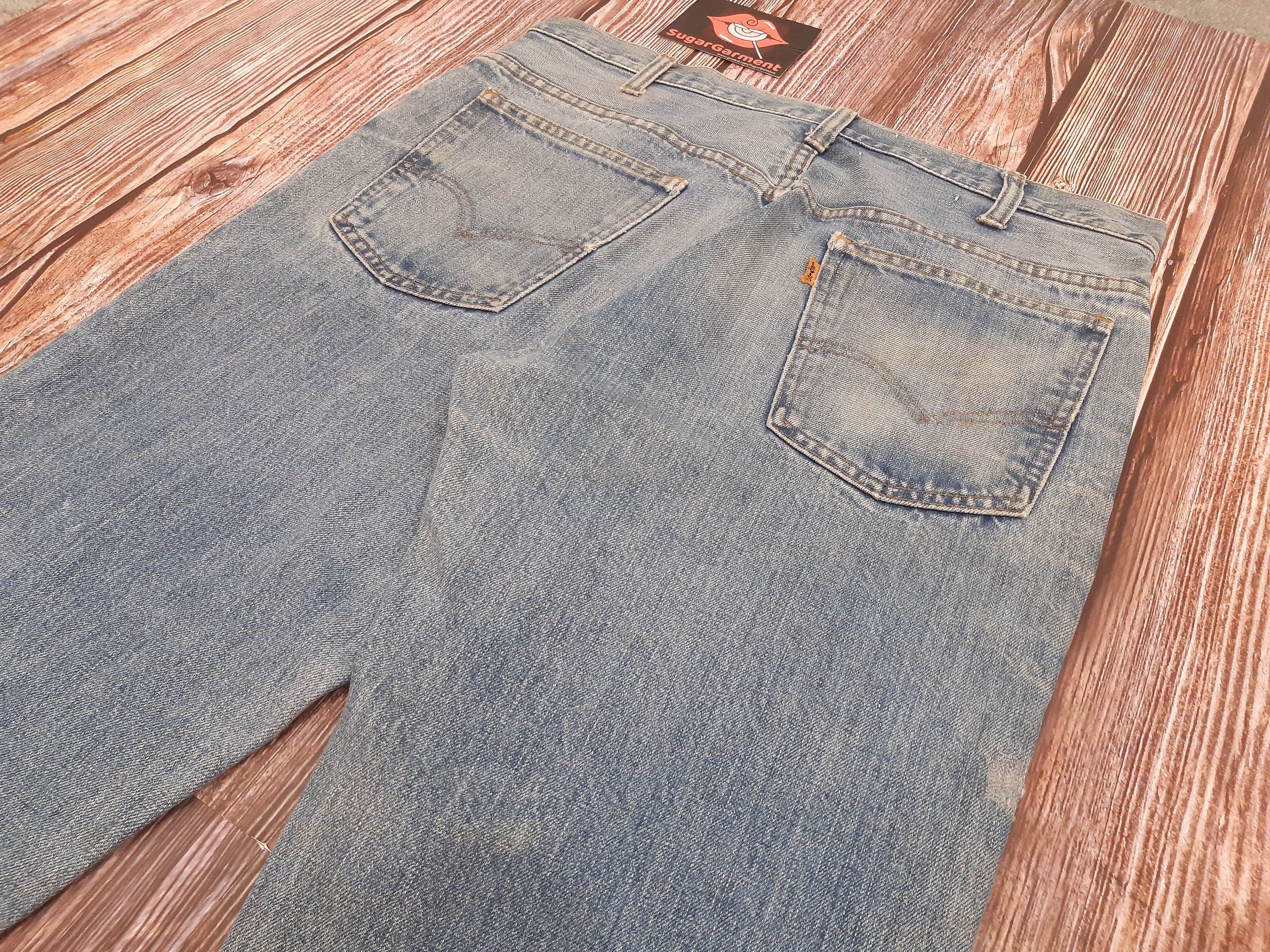 Levi's Levis 646 Flare Bell Bottom Orange Tab Vintage TALON #8 Size US 34 / EU 50 - 16 Thumbnail