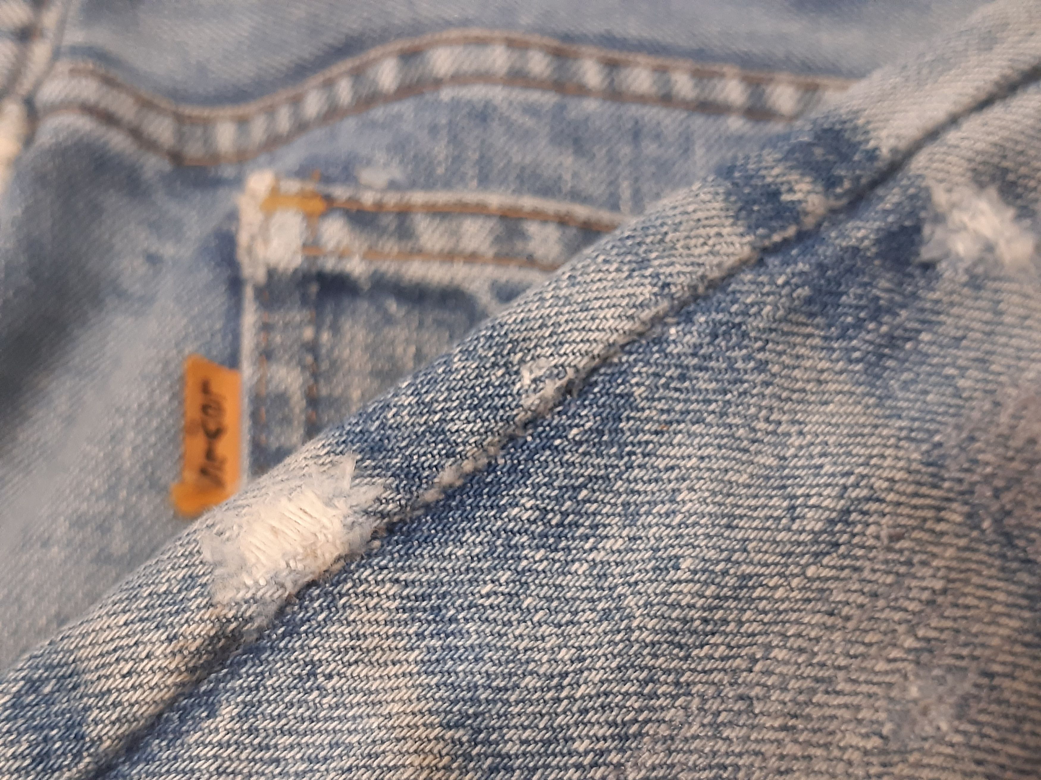 Levi's Levis 646 Flare Bell Bottom Orange Tab Vintage TALON #8 Size US 34 / EU 50 - 20 Thumbnail
