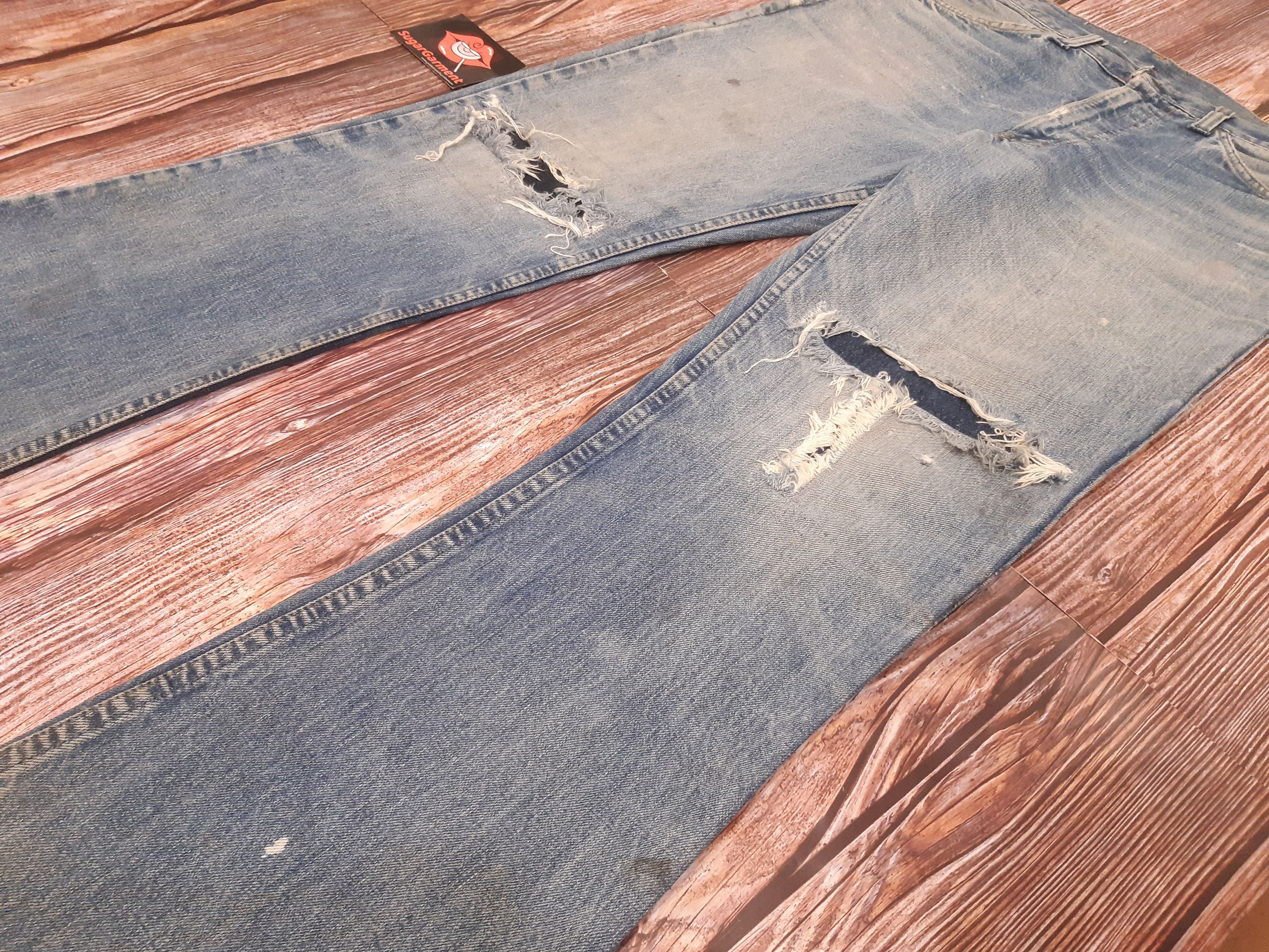 Levi's Levis 646 Flare Bell Bottom Orange Tab Vintage TALON #8 Size US 34 / EU 50 - 4 Thumbnail
