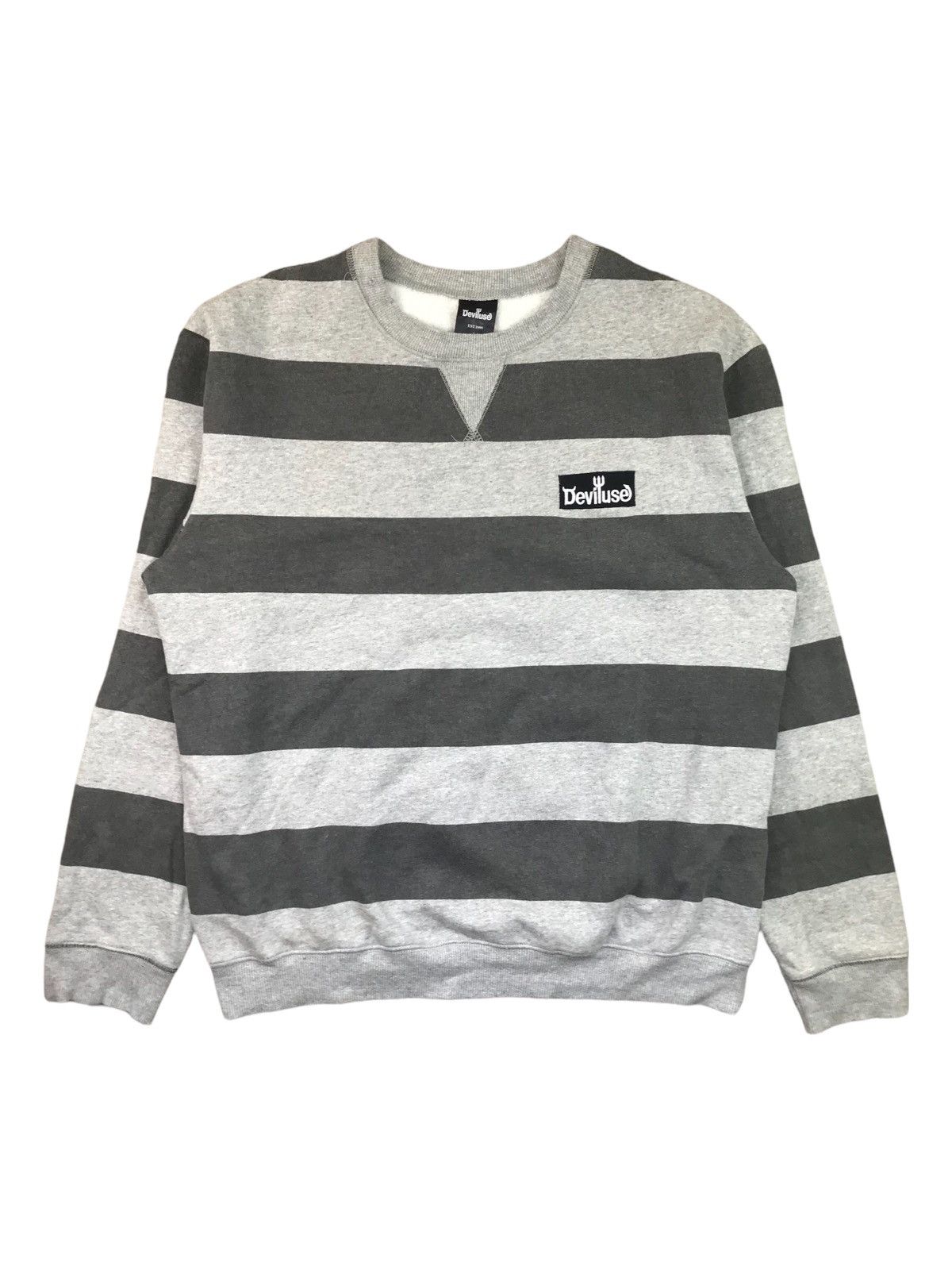 Devilock × Japanese Brand 🔥VINTAGE DEVILUSE SWEATSHIRT Size US L / EU 52-54 / 3 - 1 Thumbnail