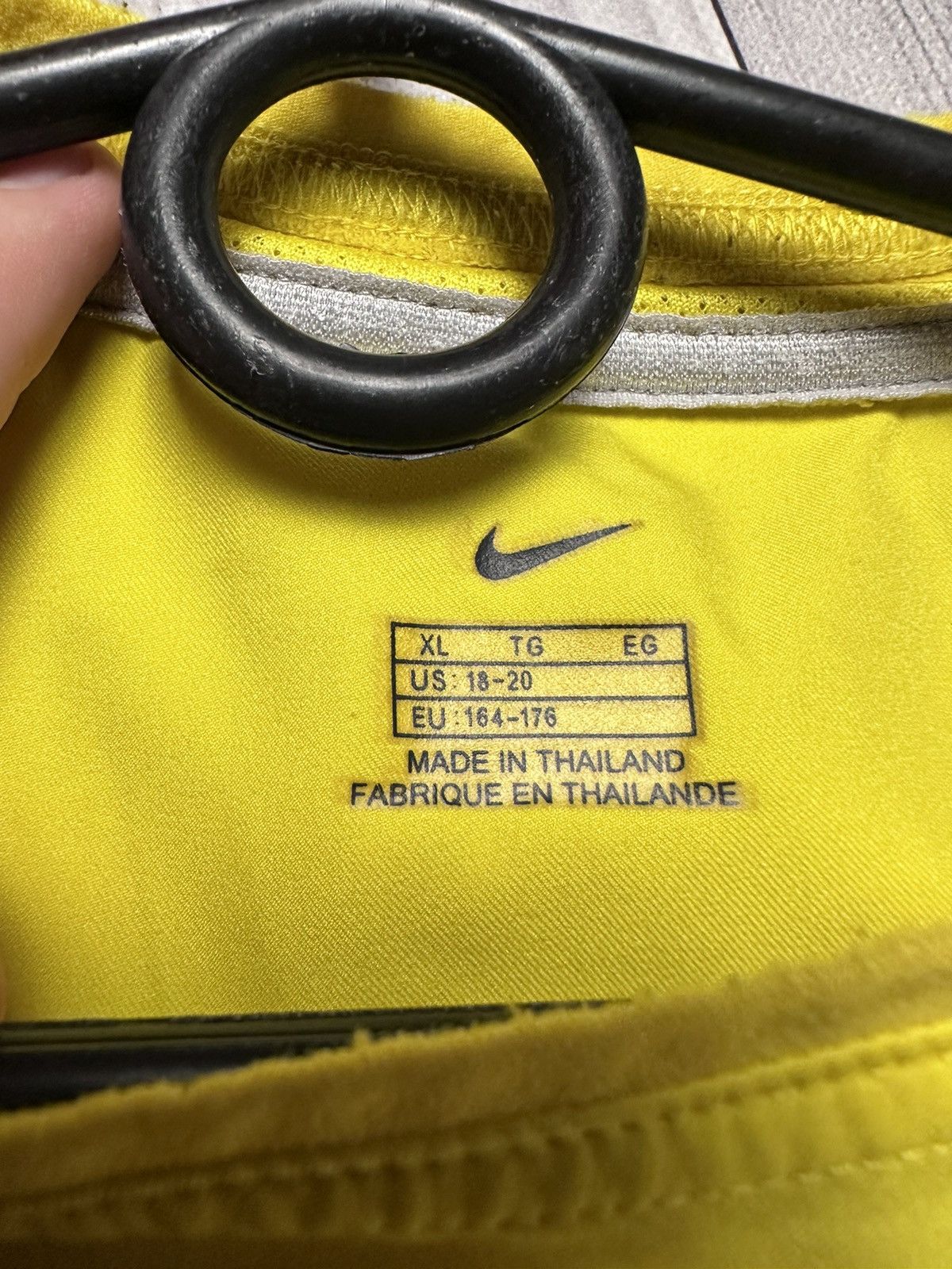 Nike × Vintage Vintage Nike Soccer Jersey Brazil Brasil size S Size US S / EU 44-46 / 1 - 3 Thumbnail