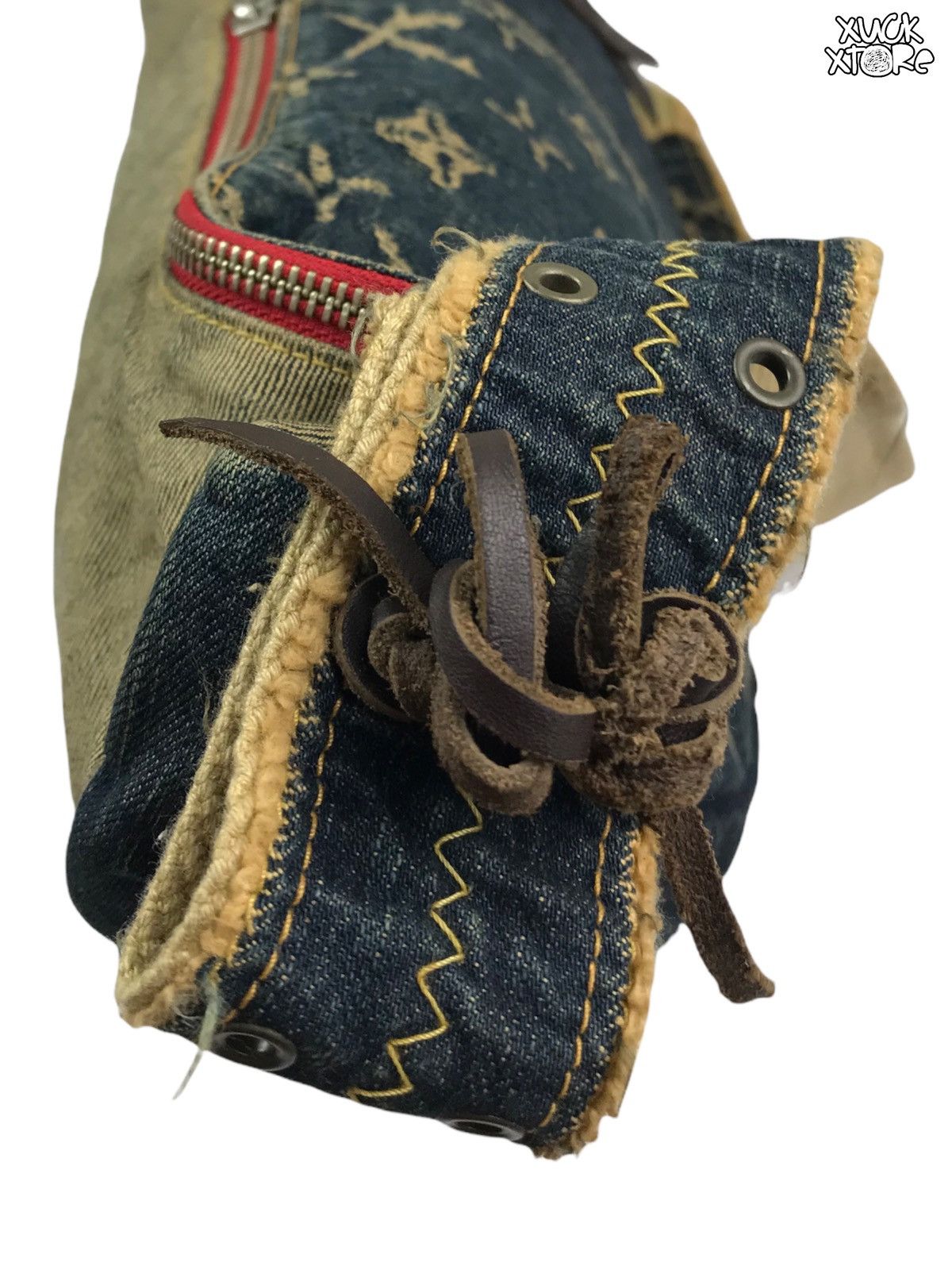 Japanese Brand 🔥BEST OFFER🔥BANANA SLING COWBOY HIGH STYLE DENIM Size ONE SIZE - 8 Thumbnail