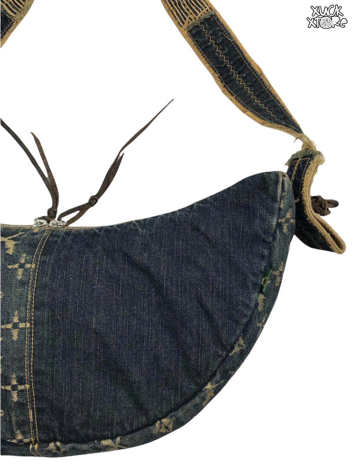 Japanese Brand 🔥BEST OFFER🔥BANANA SLING COWBOY HIGH STYLE DENIM Size ONE SIZE - 3 Thumbnail