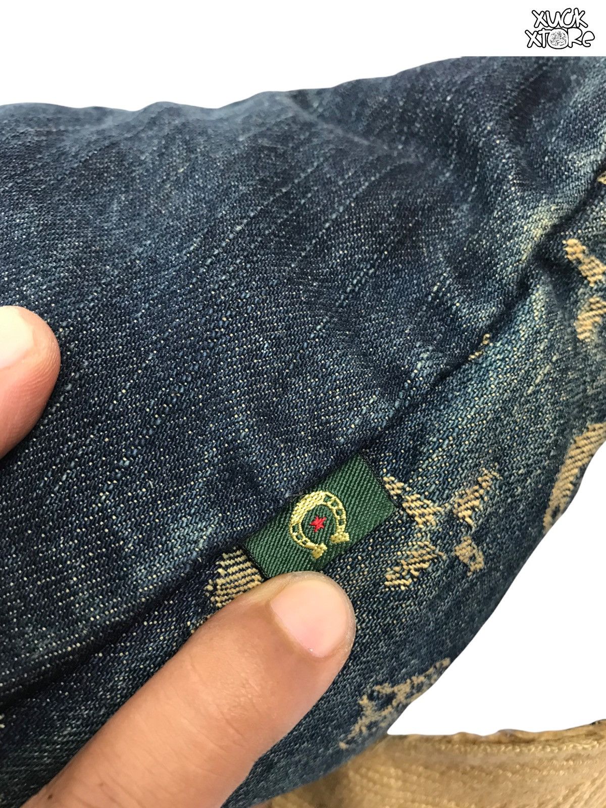 Japanese Brand 🔥BEST OFFER🔥BANANA SLING COWBOY HIGH STYLE DENIM Size ONE SIZE - 11 Thumbnail