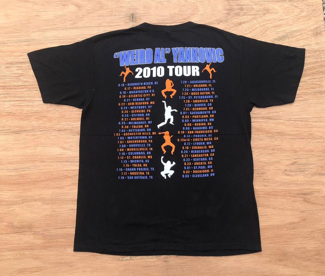 Band Tees × Vintage vintage tee band B9 weird al yankovic Size US L / EU 52-54 / 3 - 3 Thumbnail
