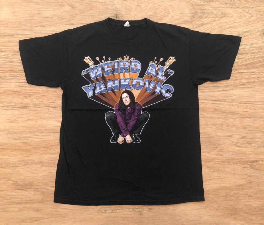 Band Tees × Vintage vintage tee band B9 weird al yankovic Size US L / EU 52-54 / 3 - 1 Thumbnail
