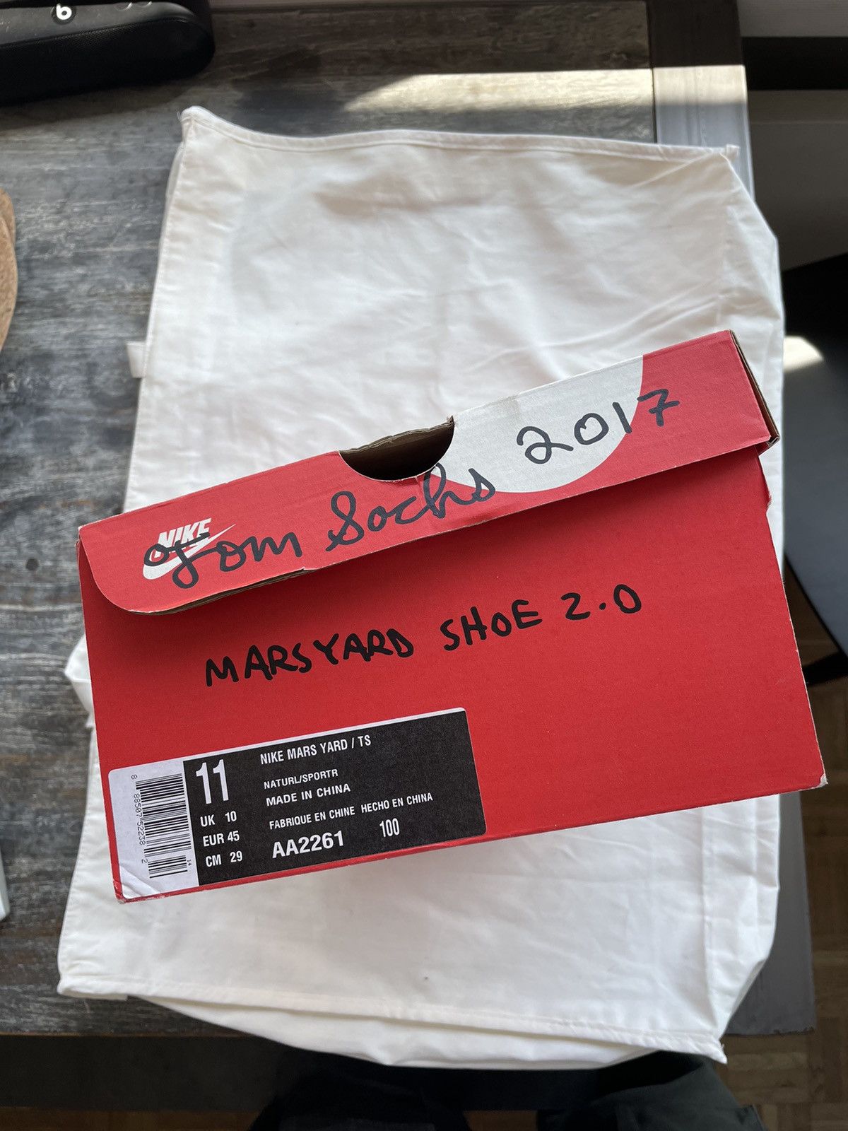 Nike × Tom Sachs Nike Mars Yard TS Size US 11 / EU 44 - 17 Thumbnail