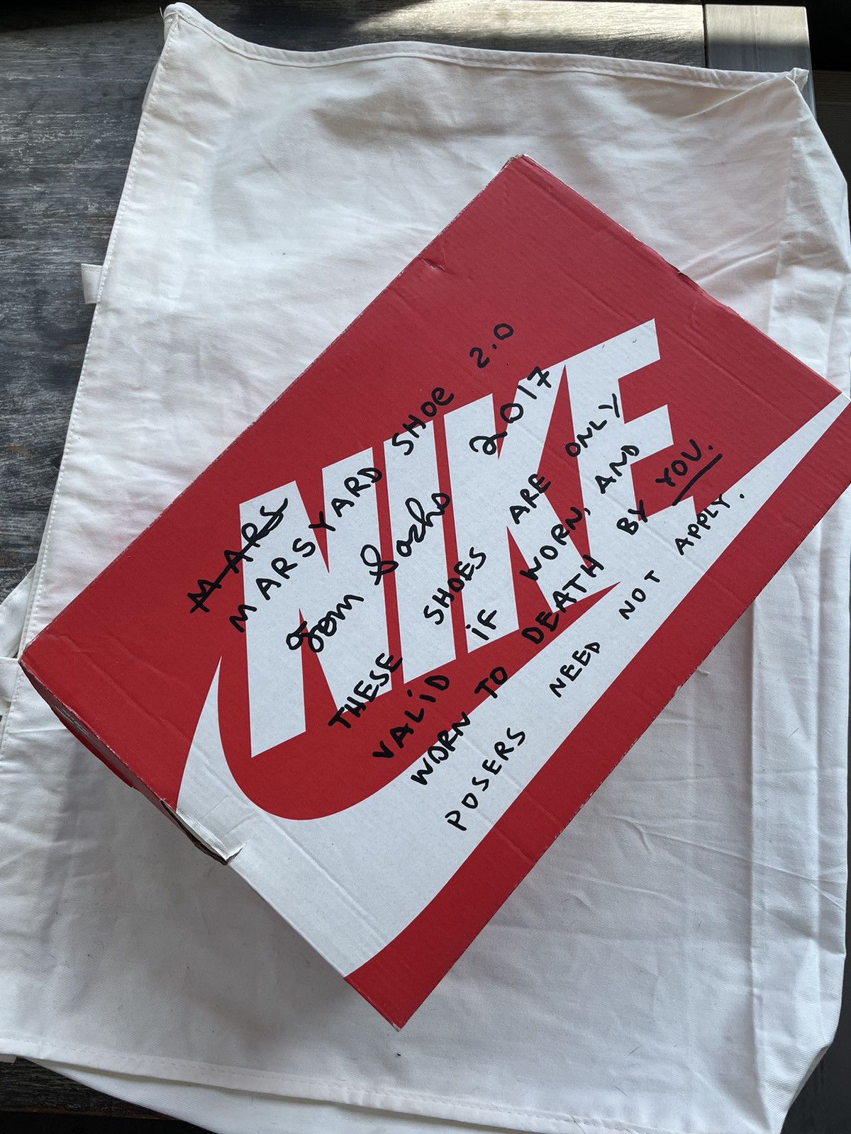 Nike × Tom Sachs Nike Mars Yard TS Size US 11 / EU 44 - 16 Thumbnail