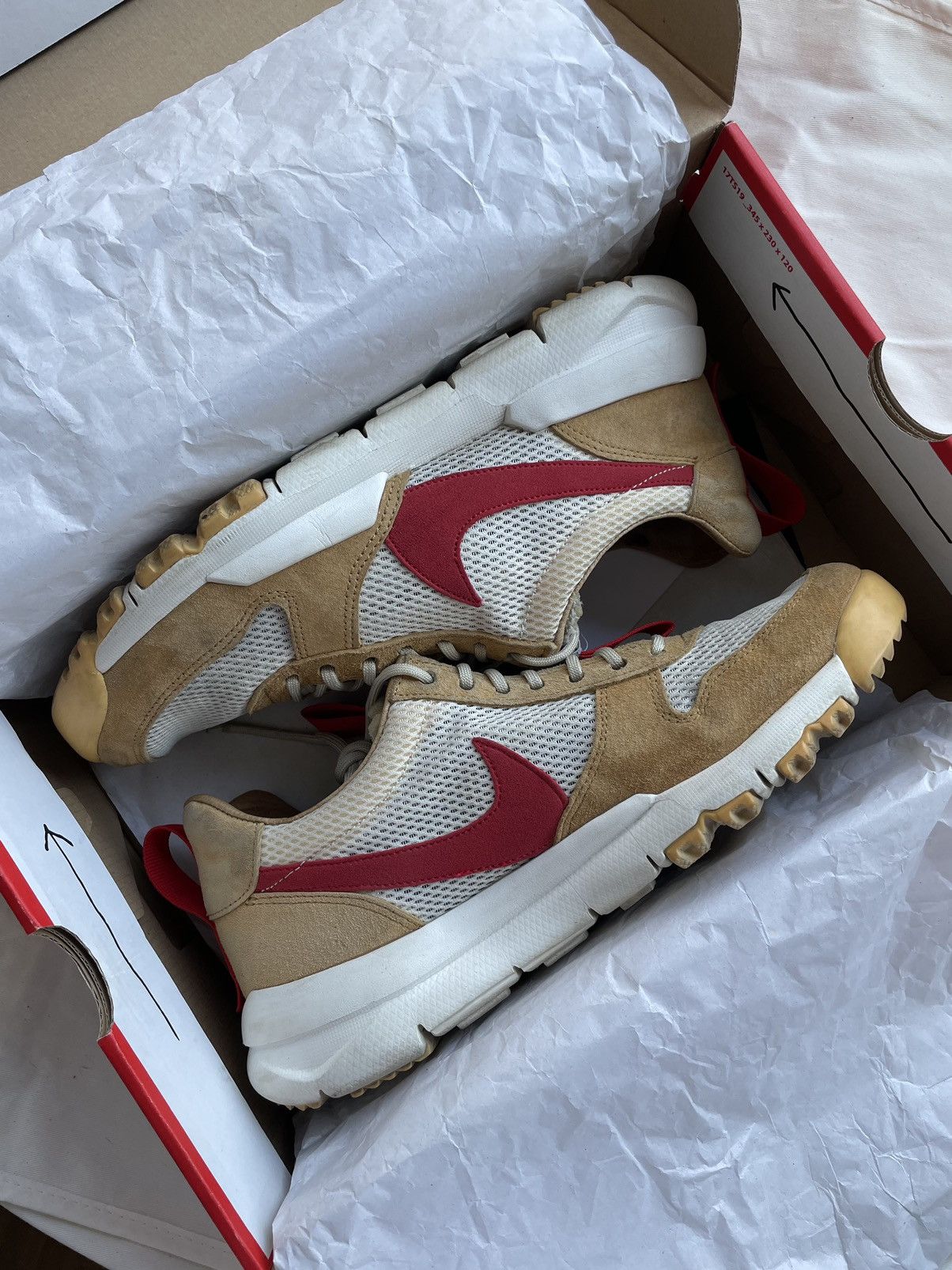 image of Nike Mars Yard Ts Shoes in Natural, Men's (Size 11)