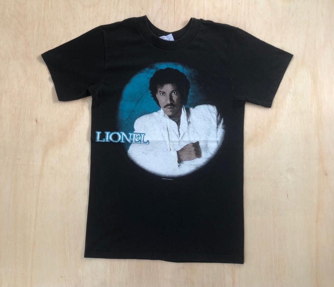 image of Band Tees x Vintage Tee Lionel C13 in Black, Men's (Size Medium)