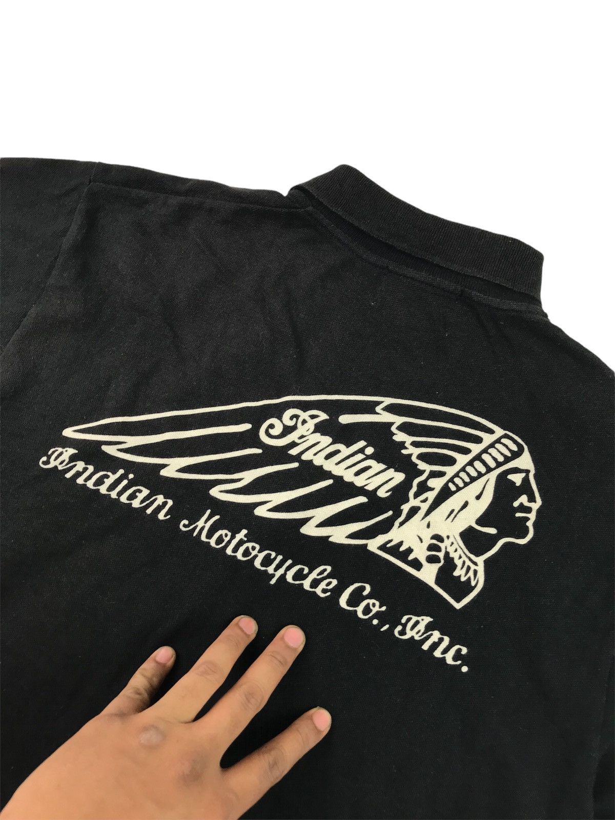 Indian Motorcycle 🔥VINTAGE INDIAN MOTORCYCLE BACK HIT Size US L / EU 52-54 / 3 - 1 Thumbnail