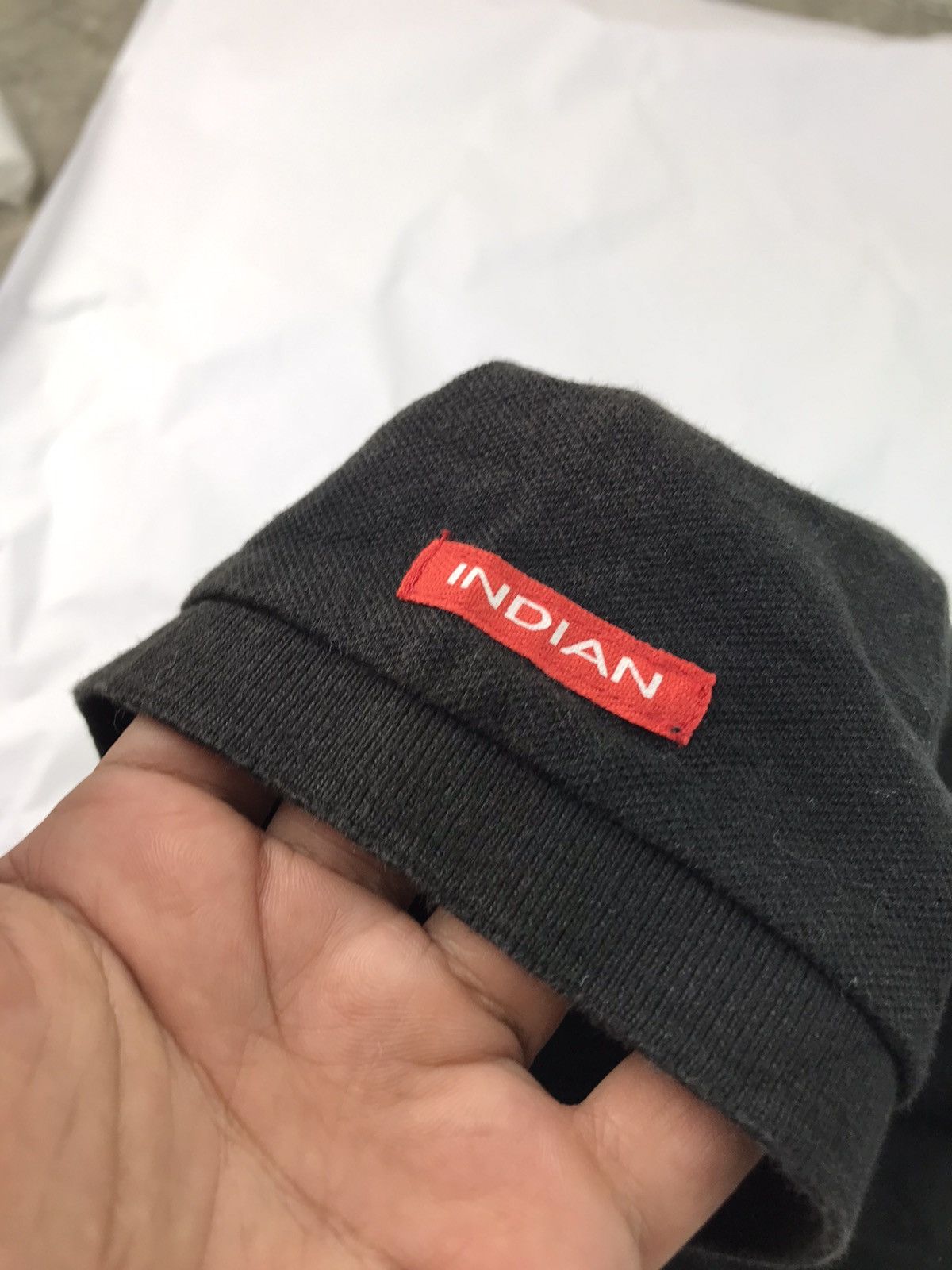 Indian Motorcycle 🔥VINTAGE INDIAN MOTORCYCLE BACK HIT Size US L / EU 52-54 / 3 - 7 Thumbnail