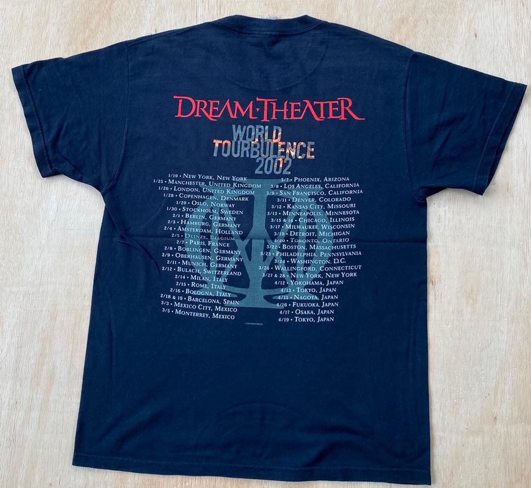 Band Tees × Fruit Of The Loom × Vintage vintage tee dream theatre B15 Size US L / EU 52-54 / 3 - 3 Thumbnail