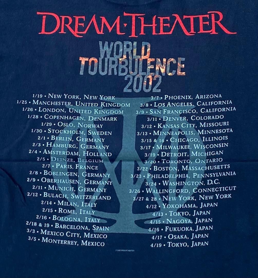 Band Tees × Fruit Of The Loom × Vintage vintage tee dream theatre B15 Size US L / EU 52-54 / 3 - 4 Thumbnail
