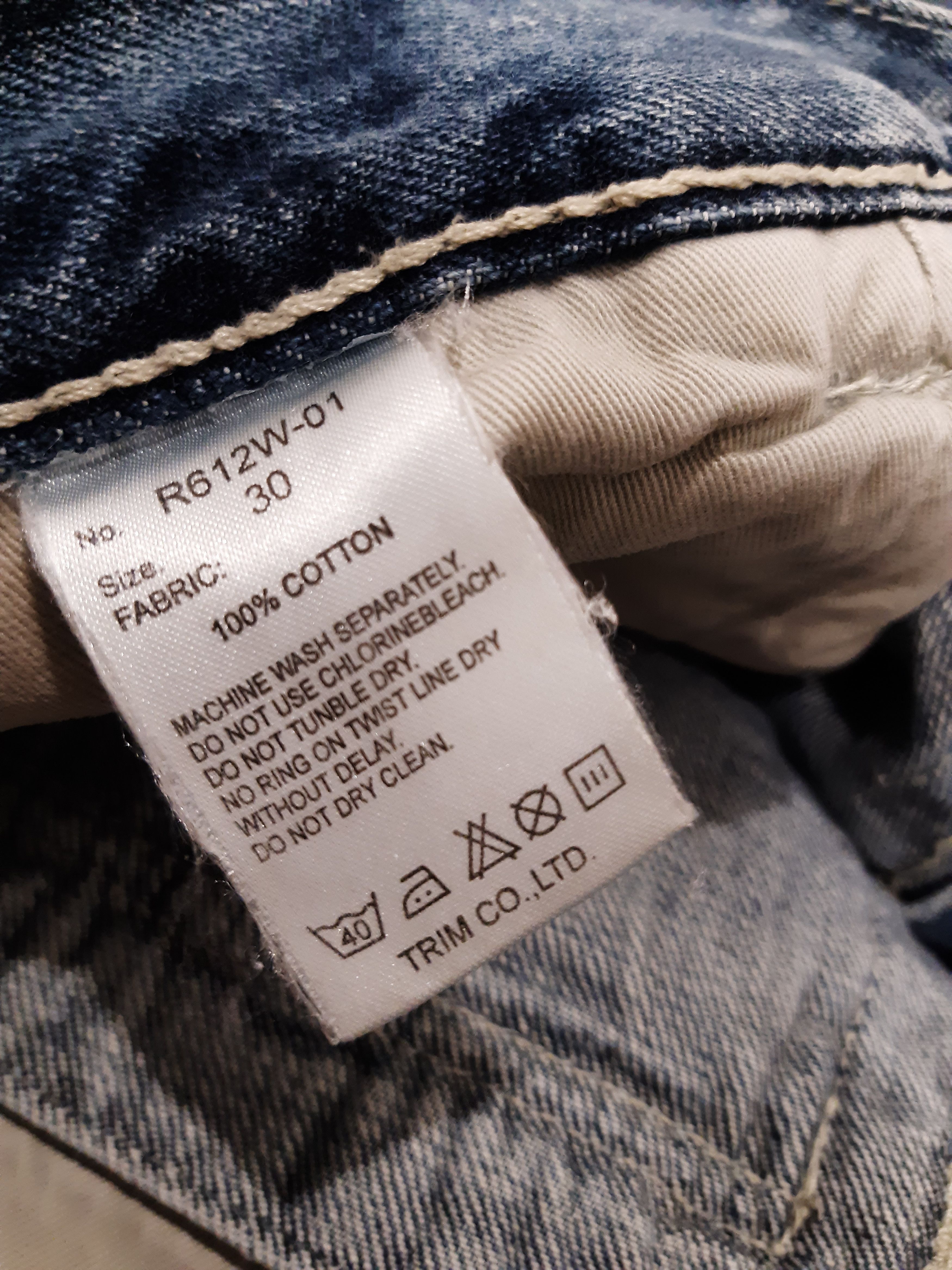 Japanese Jeans Distressed Punk Zippers