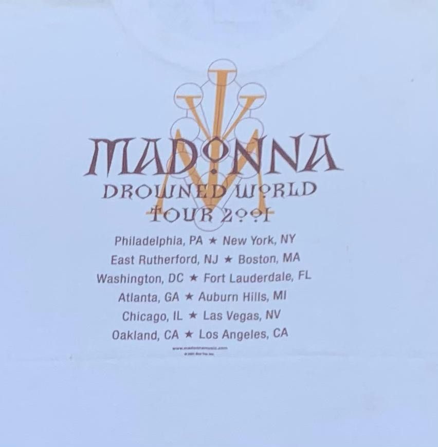 Band Tees × Vintage vintage tee Madonna A31 Size US M / EU 48-50 / 2 - 4 Thumbnail