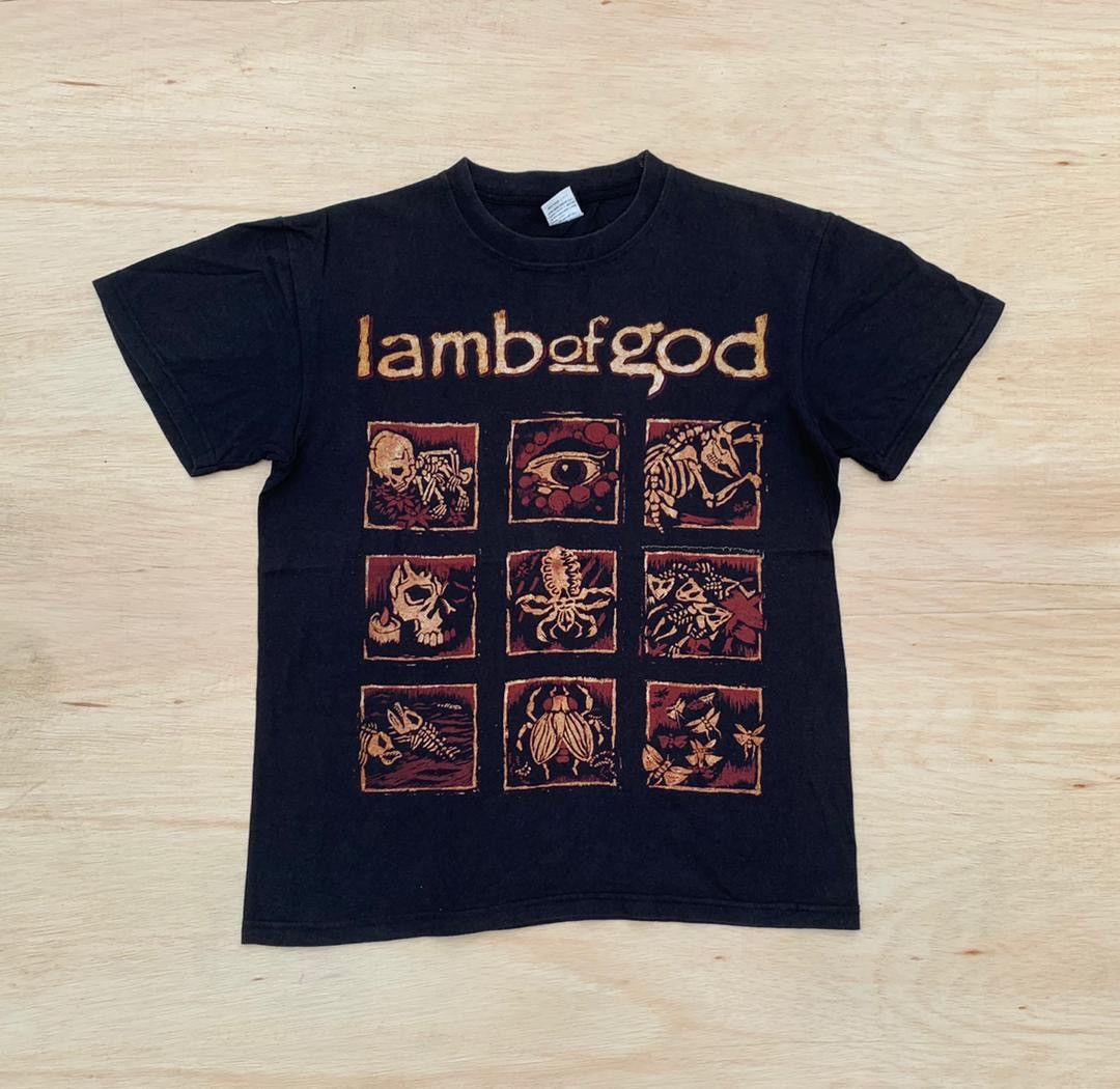 Band Tees × Vintage vintage tee lamb of god B10 Size US M / EU 48-50 / 2 - 1 Thumbnail