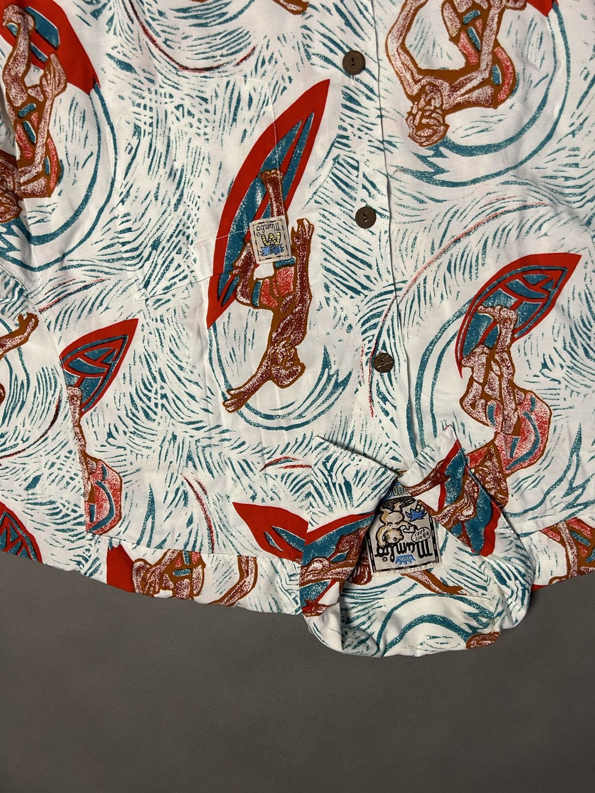 Mambo × Vintage Mambo Loud Shirt white surfers Hawaiian rare Australian Size US L / EU 52-54 / 3 - 2 Thumbnail