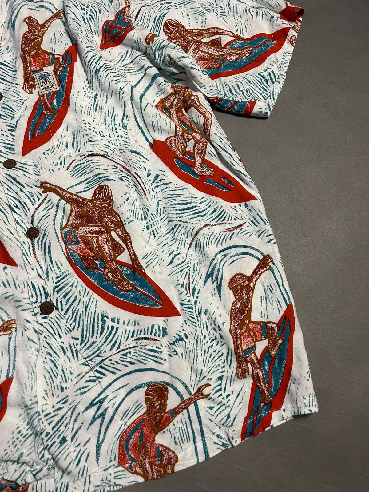 Mambo × Vintage Mambo Loud Shirt white surfers Hawaiian rare Australian Size US L / EU 52-54 / 3 - 5 Thumbnail
