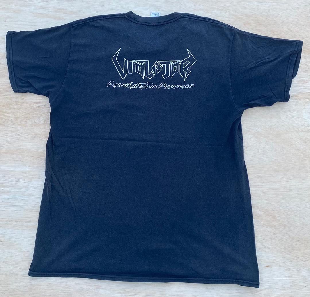 Band Tees × Vintage vintage tee VIOLATOR brazilian metal band A37 Size US XXL / EU 58 / 5 - 3 Thumbnail