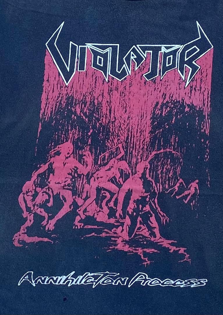 Band Tees × Vintage vintage tee VIOLATOR brazilian metal band A37 Size US XXL / EU 58 / 5 - 2 Thumbnail