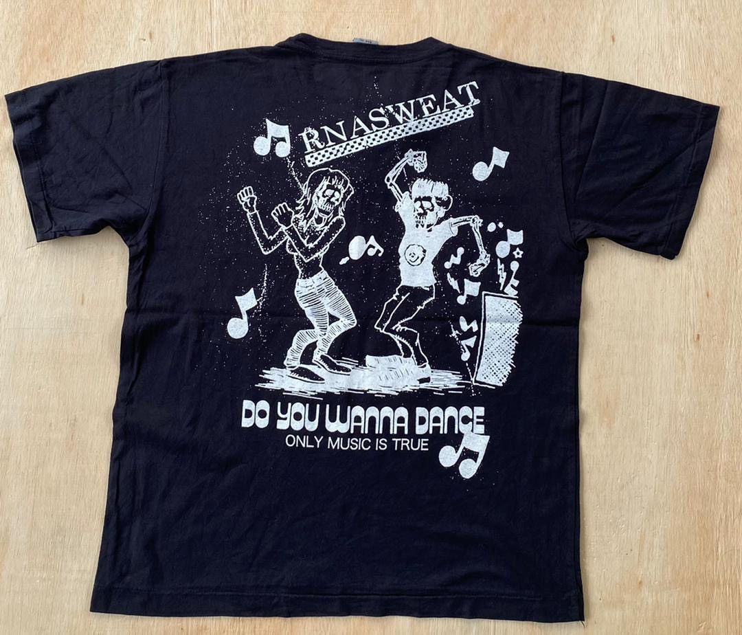 image of Band Tees x Tour Tee Vintage Tee Rnasweat B15 in Black, Men's (Size Large)