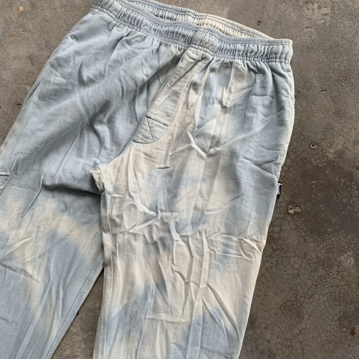 Stussy Vintage Stussy Acid Wash Skateboard Drawstring Pant Size US 30 / EU 46 - 4 Thumbnail