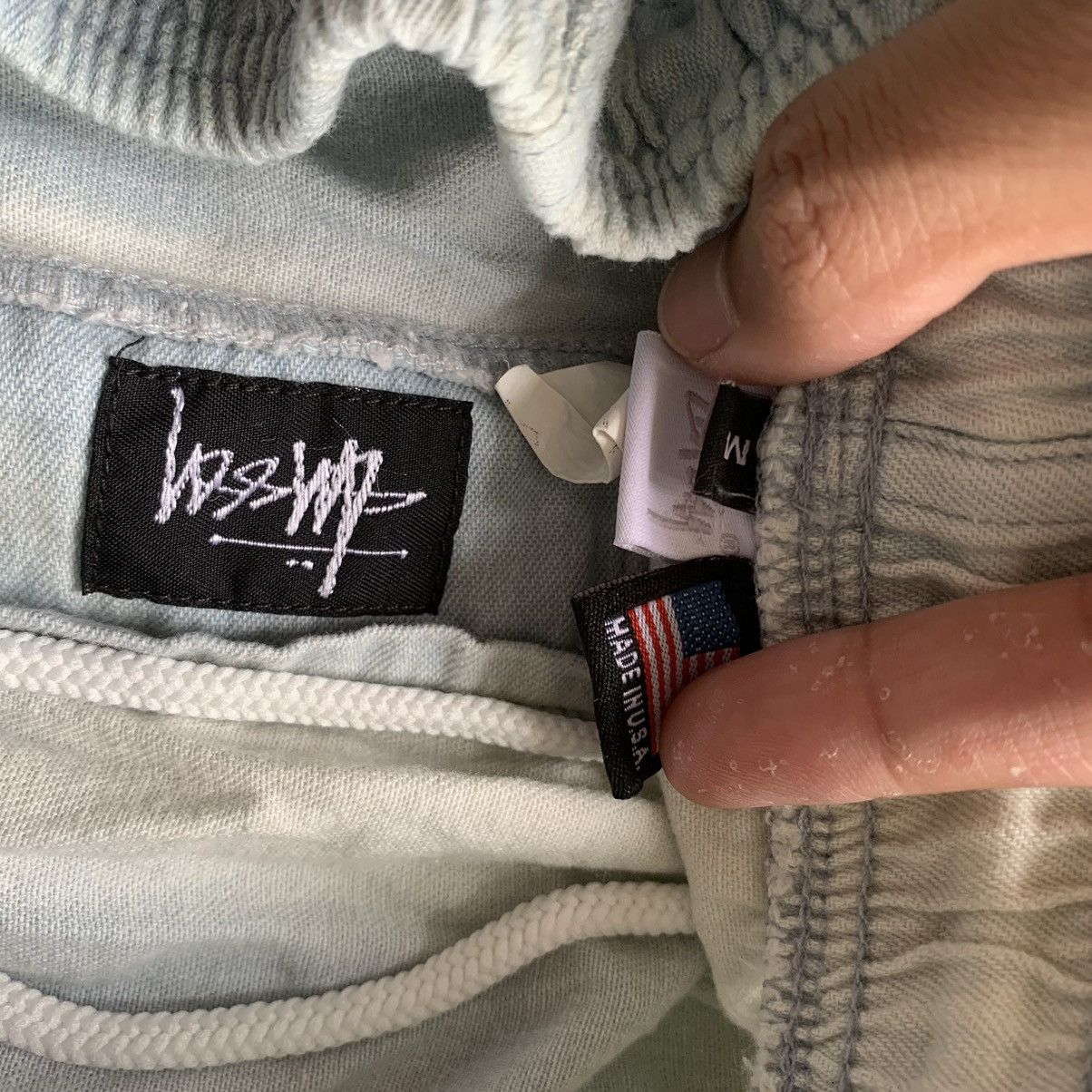Stussy Vintage Stussy Acid Wash Skateboard Drawstring Pant Size US 30 / EU 46 - 6 Thumbnail