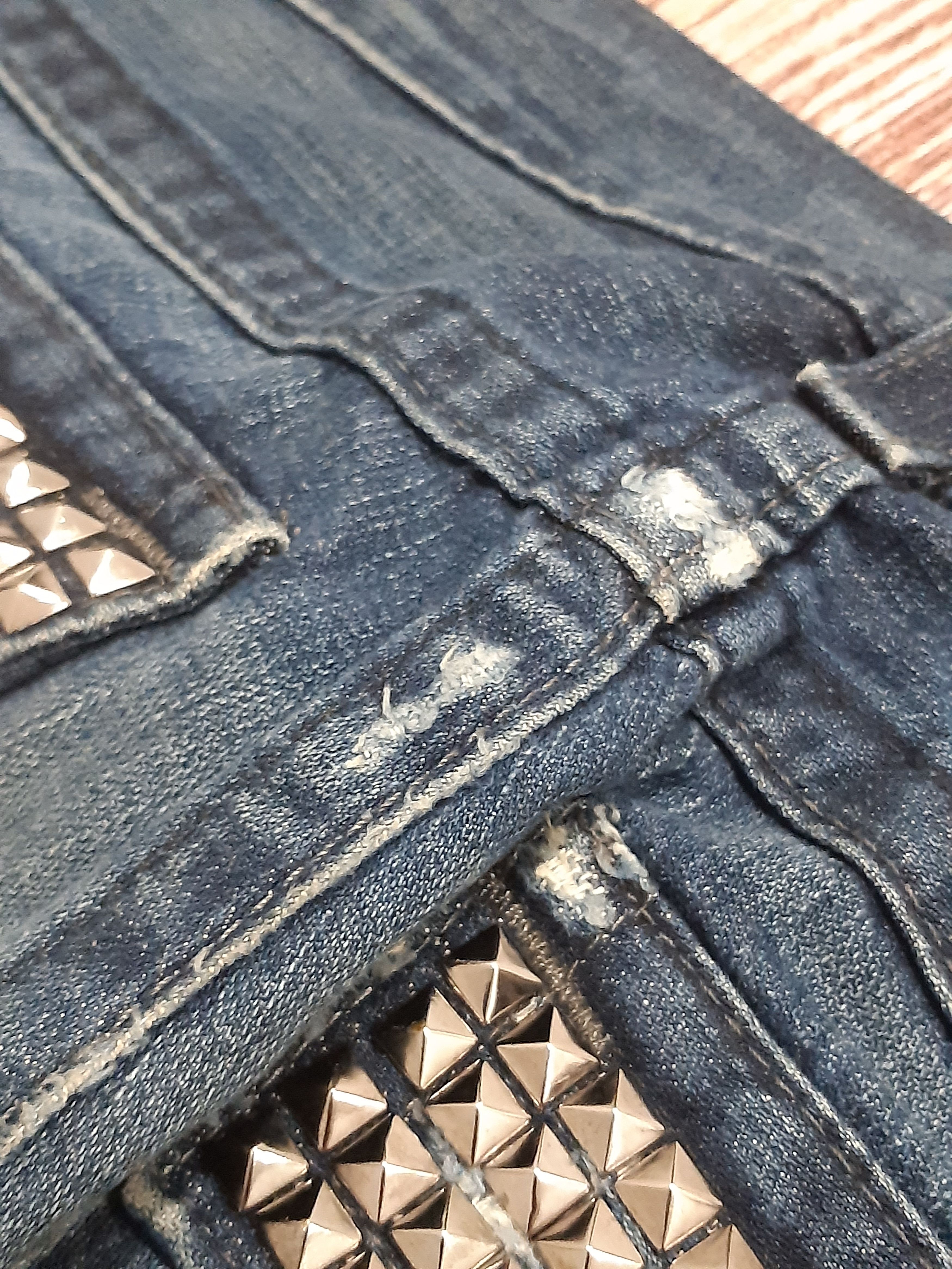 True Religion Bell Bottom Bootcut Jeans Flare True Religion Spike RARE Size 35" - 14 Thumbnail