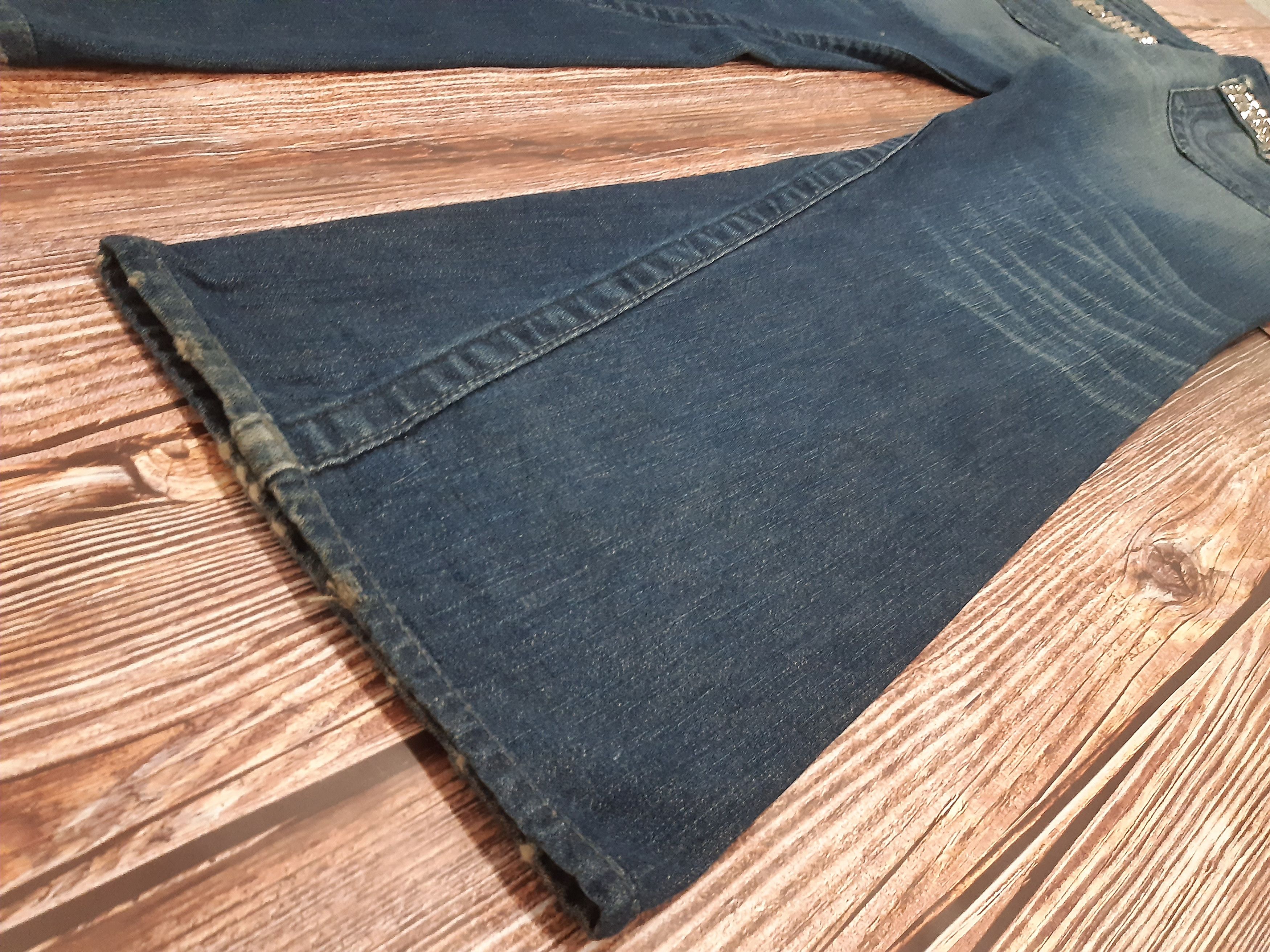 True Religion Bell Bottom Bootcut Jeans Flare True Religion Spike RARE Size 35" - 15 Thumbnail