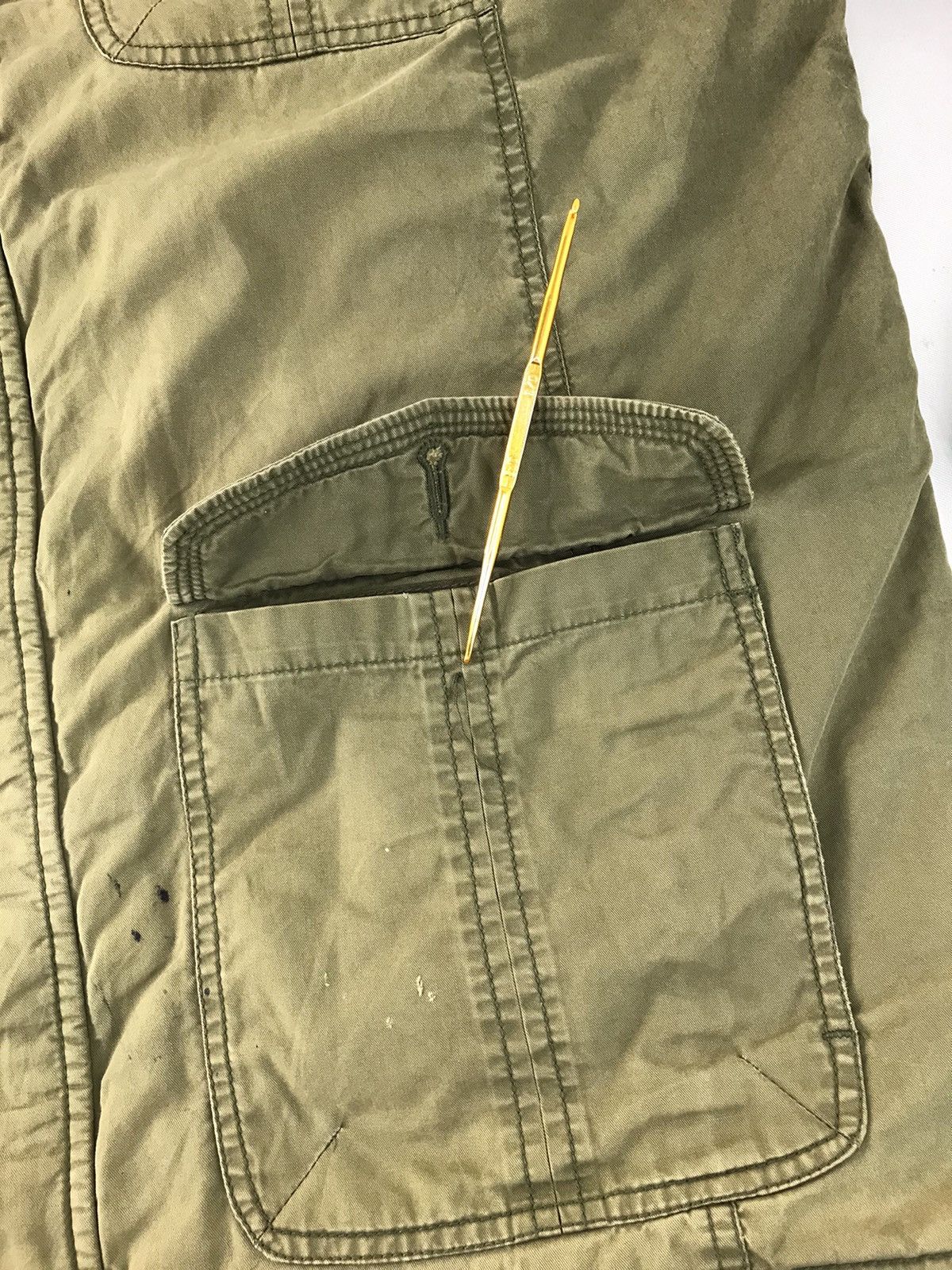 Tommy Hilfiger Tommy Hilfiger Denim Jacket Sherpa Inner Multi Pockets R069j Size US XL / EU 56 / 4 - 14 Thumbnail