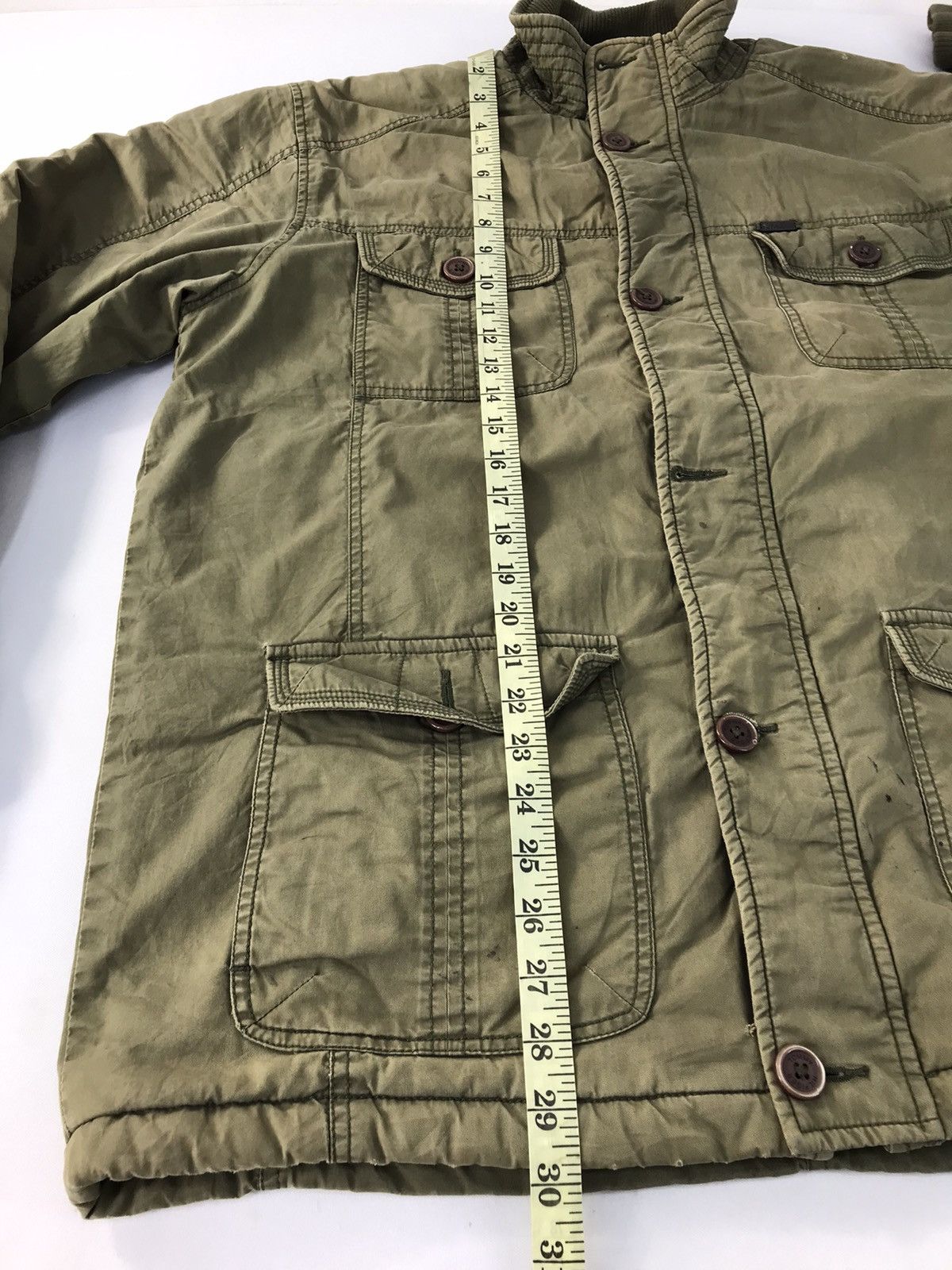 Tommy Hilfiger Tommy Hilfiger Denim Jacket Sherpa Inner Multi Pockets R069j Size US XL / EU 56 / 4 - 10 Thumbnail