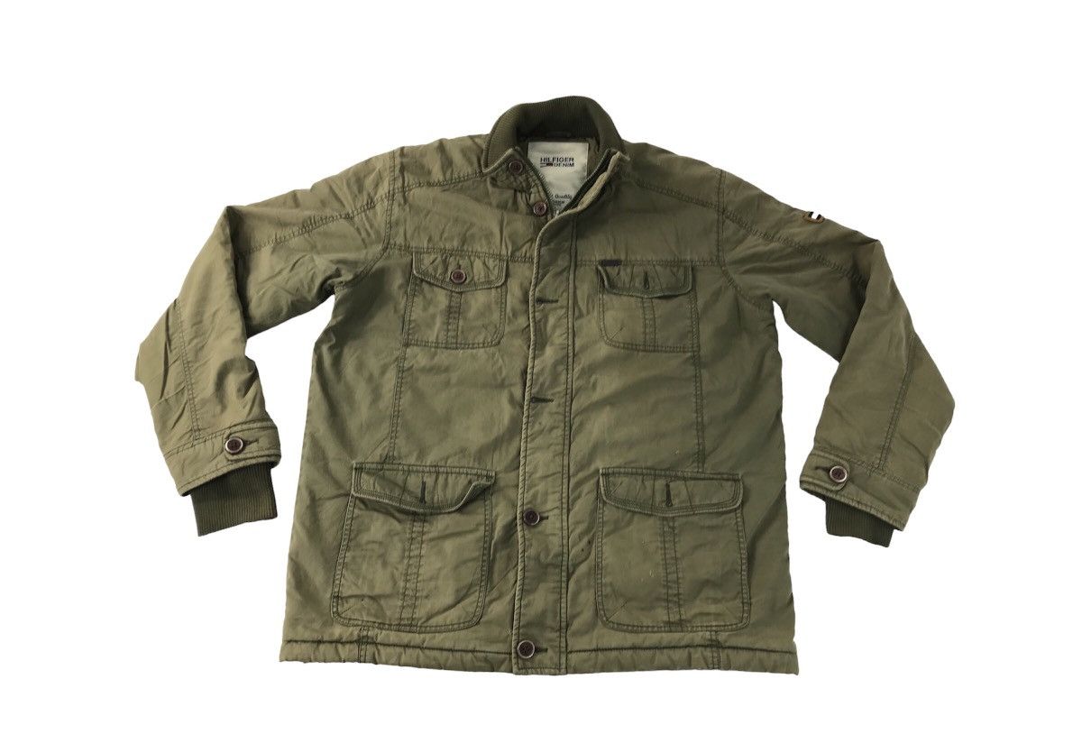 Tommy Hilfiger Tommy Hilfiger Denim Jacket Sherpa Inner Multi Pockets R069j Size US XL / EU 56 / 4 - 1 Thumbnail